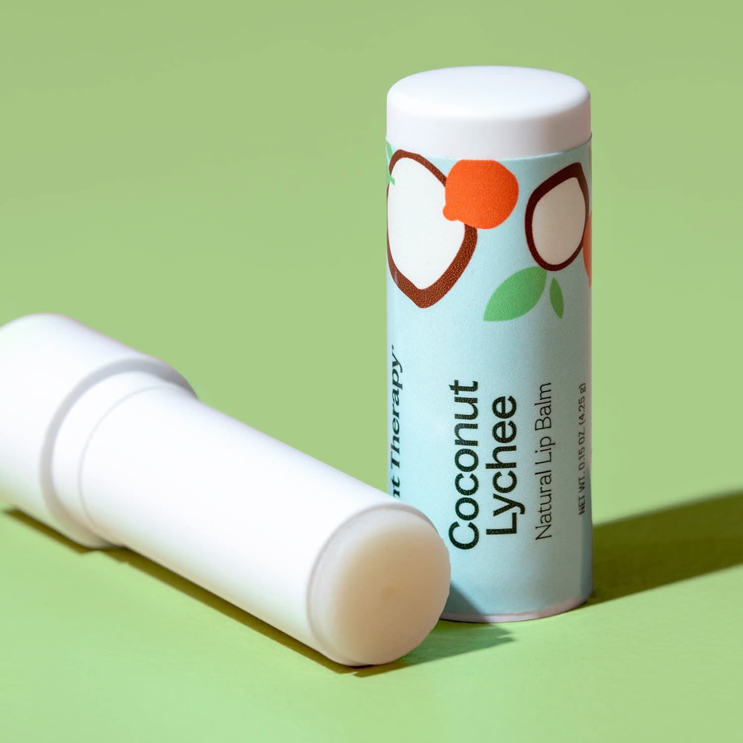 Coconut Lychee Natural Lip Balm - My American Goods