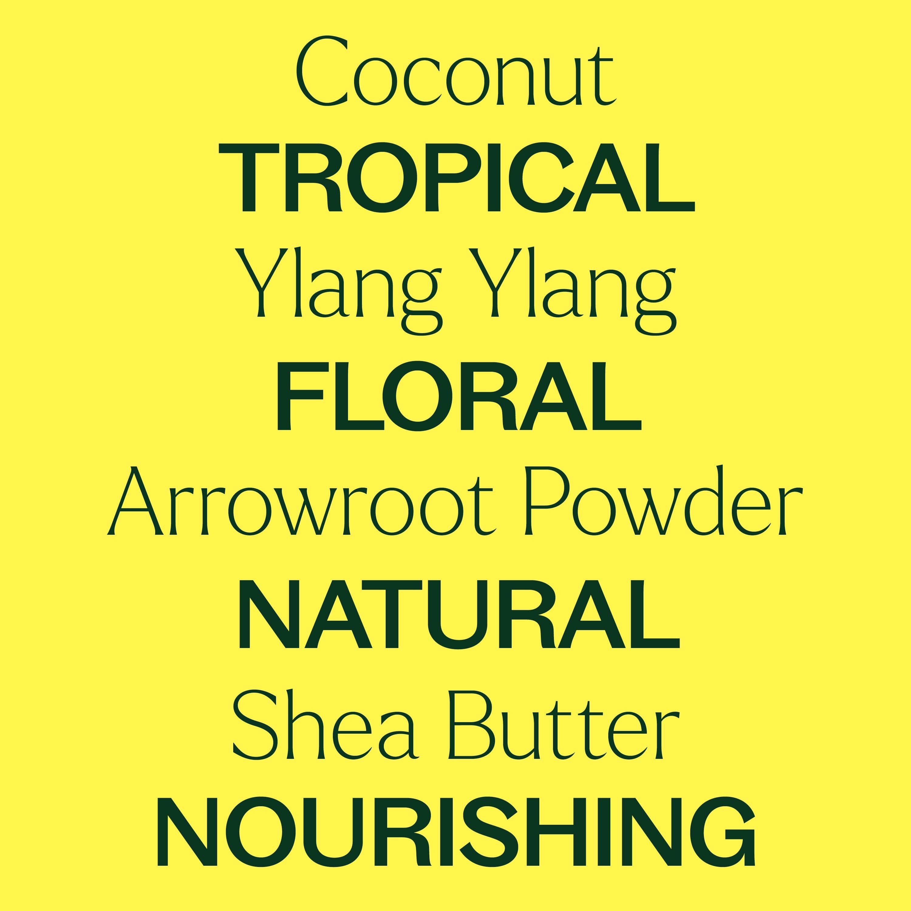 Coconut Ylang Ylang Natural Deodorant - My American Goods