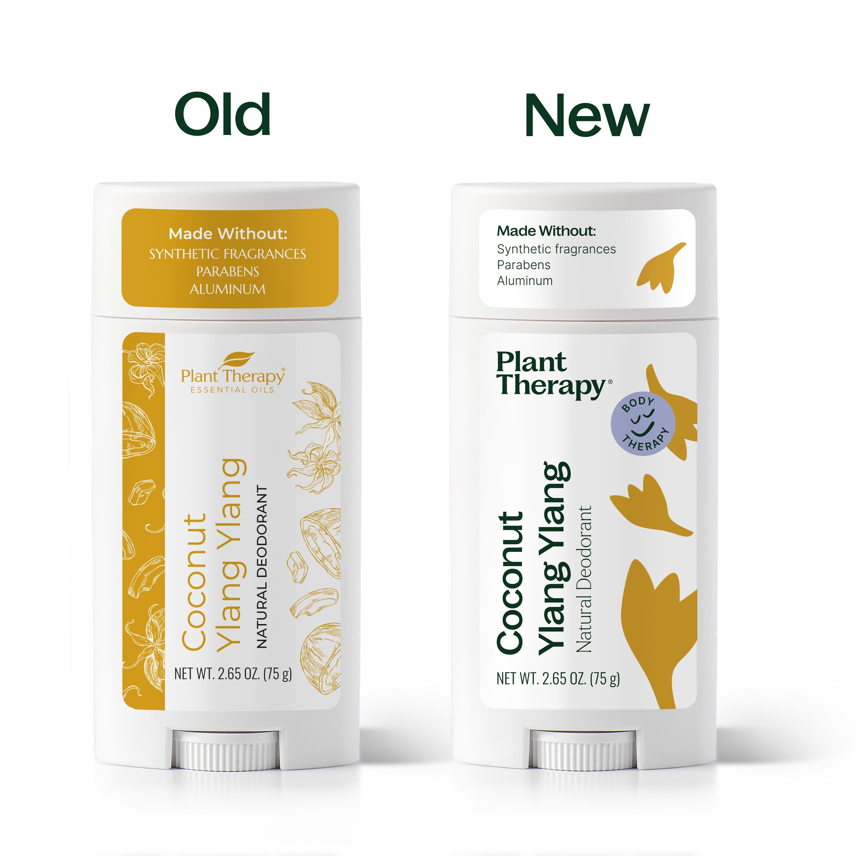 Coconut Ylang Ylang Natural Deodorant - My American Goods