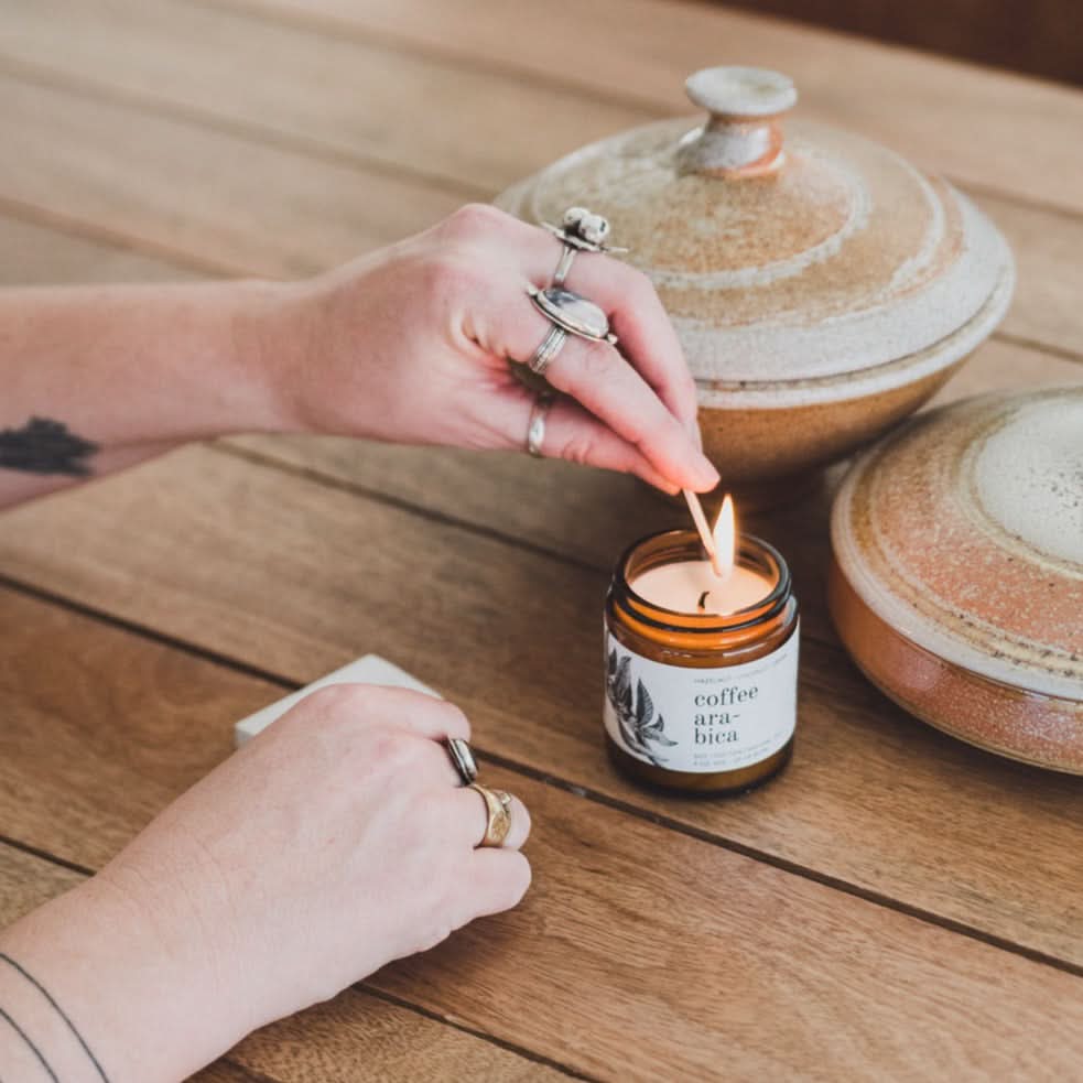 Coffee Arabica Soy Candle - My American Goods