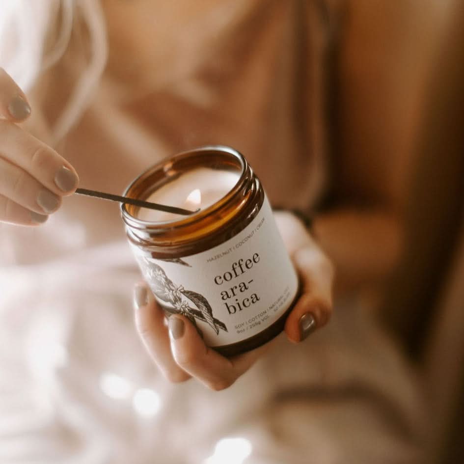 Coffee Arabica Soy Candle - My American Goods