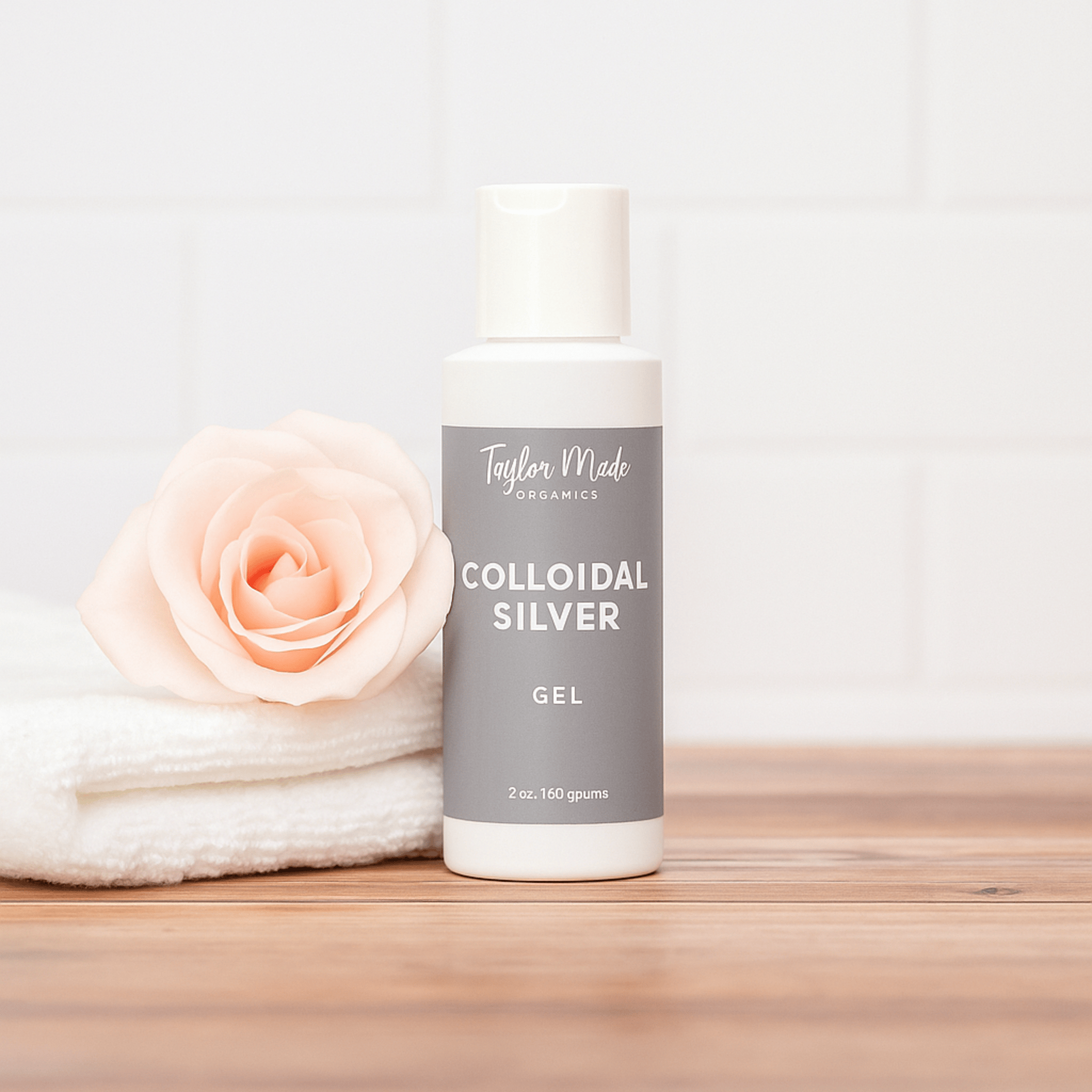 Taylor Made Organics therapeutic cream Colloidal Silver Organic Gel
