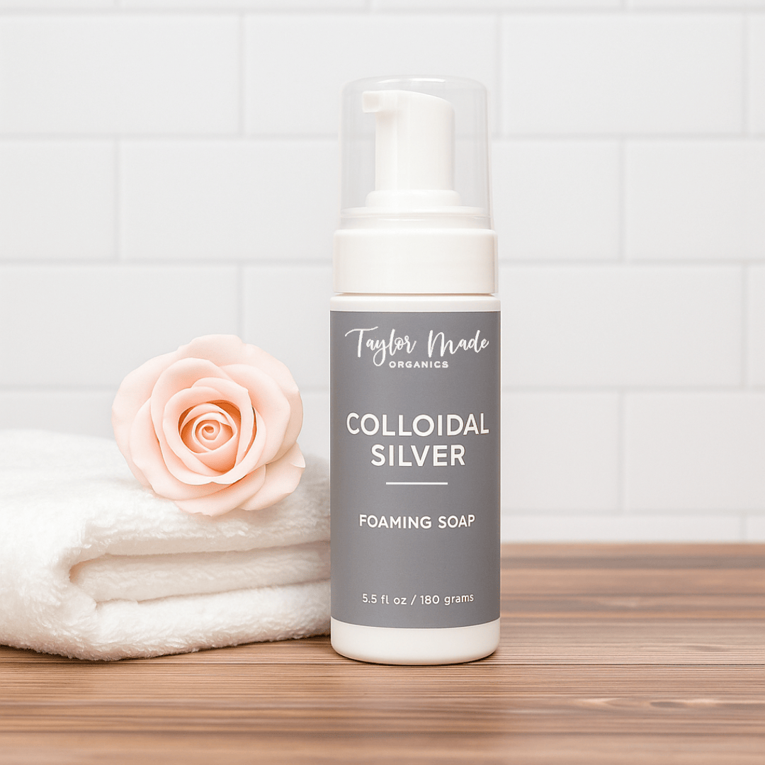 Colloidal Silver Organic Foaming Soap | sulfate-free - My American Goods