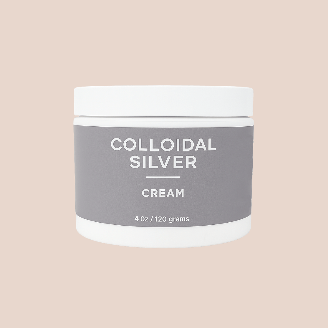 Taylor Made Organics therapeutic cream 4oz Colloidal Silver Organic Cream