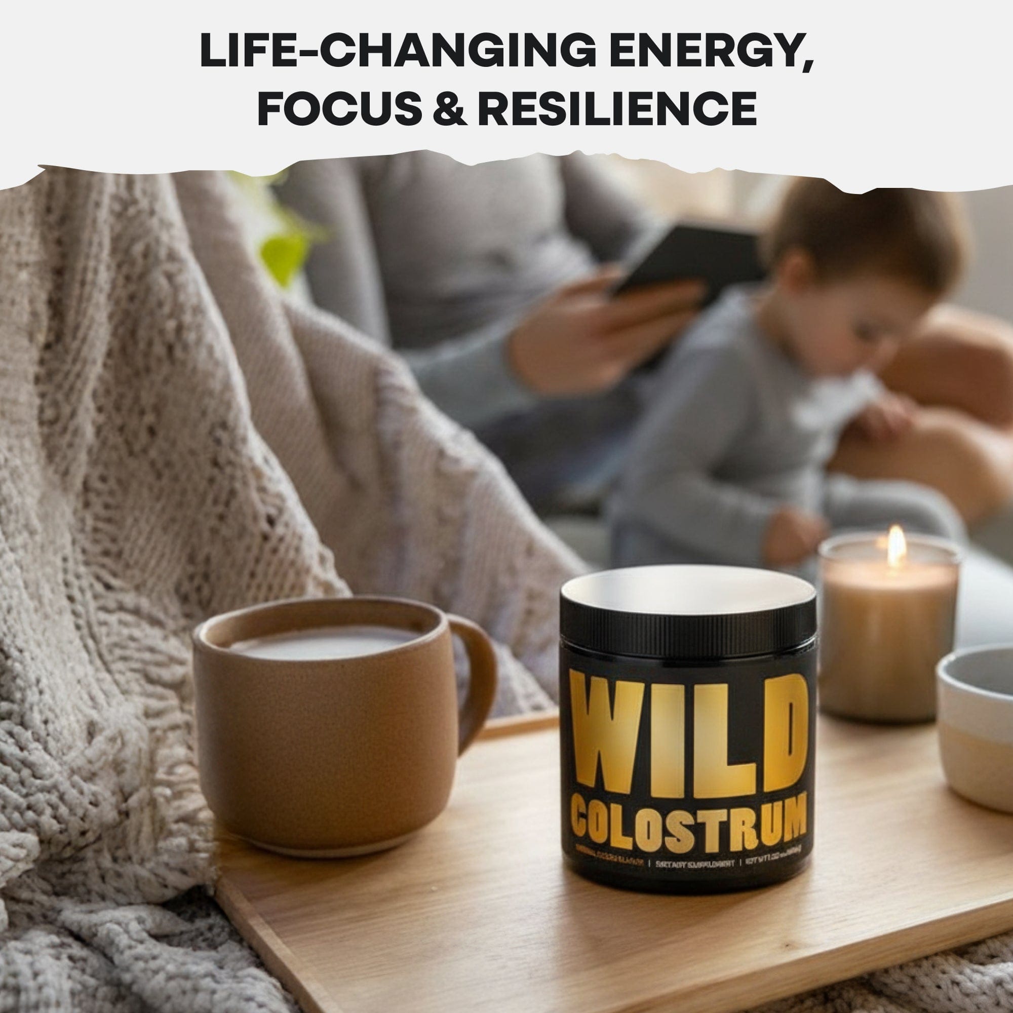 Wild Foods Protein Colostrum – Gut Health & Immunity Boost