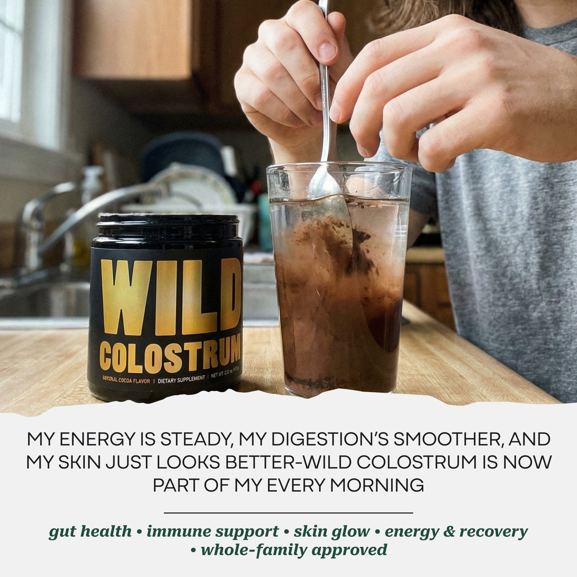 Wild Foods Protein Colostrum – Gut Health & Immunity Boost