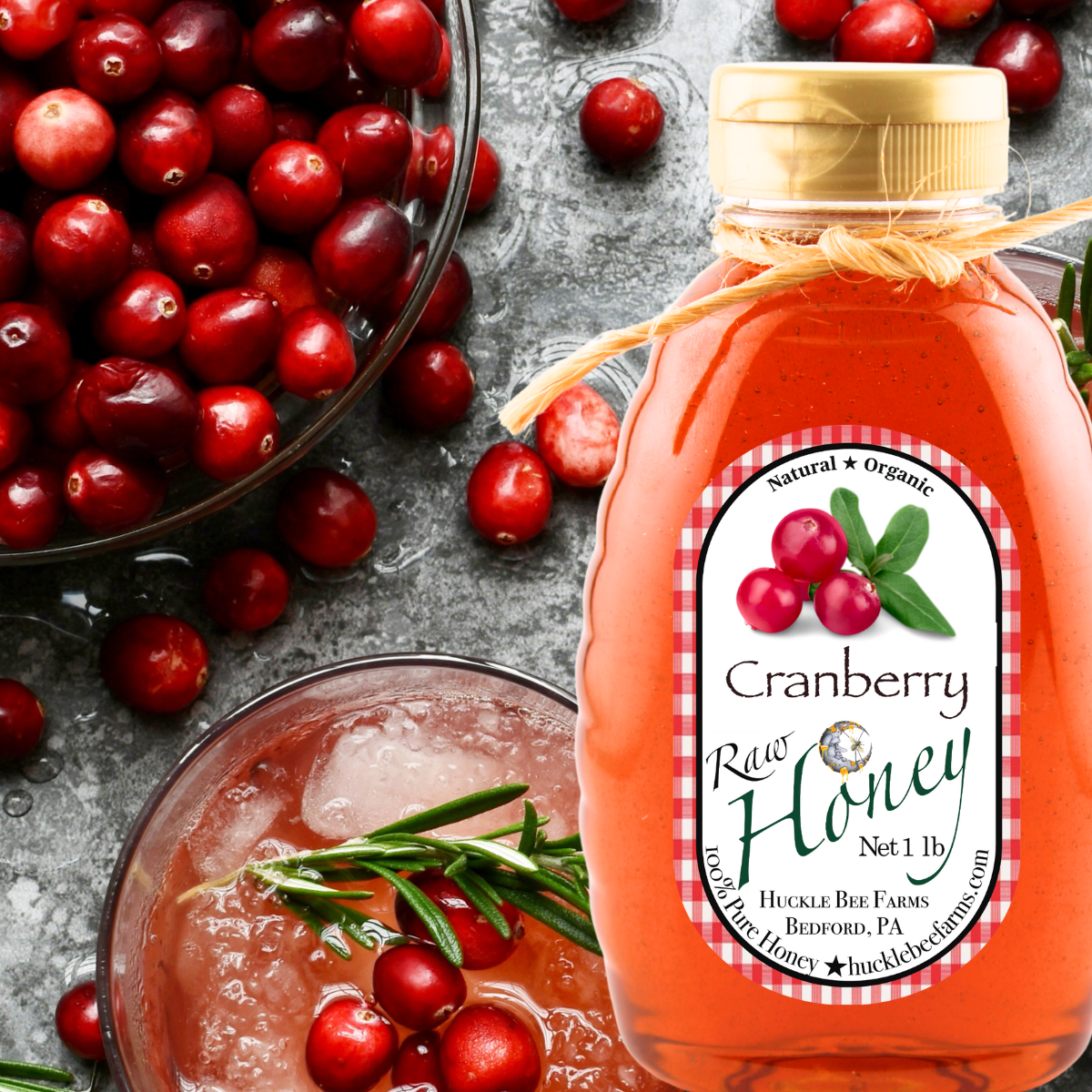 A Holiday Favorite: Cranberry Honey