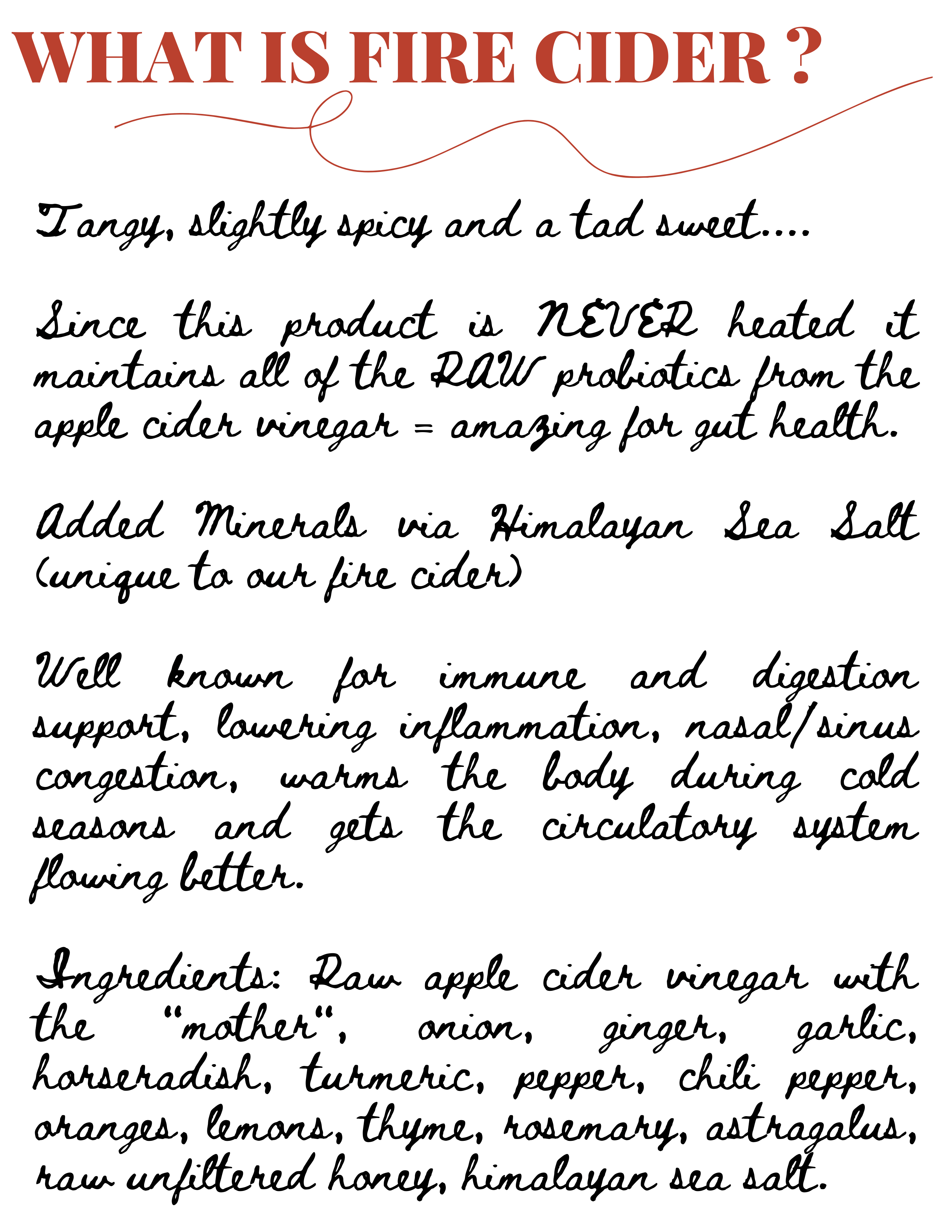 Fire Cider - My American Goods