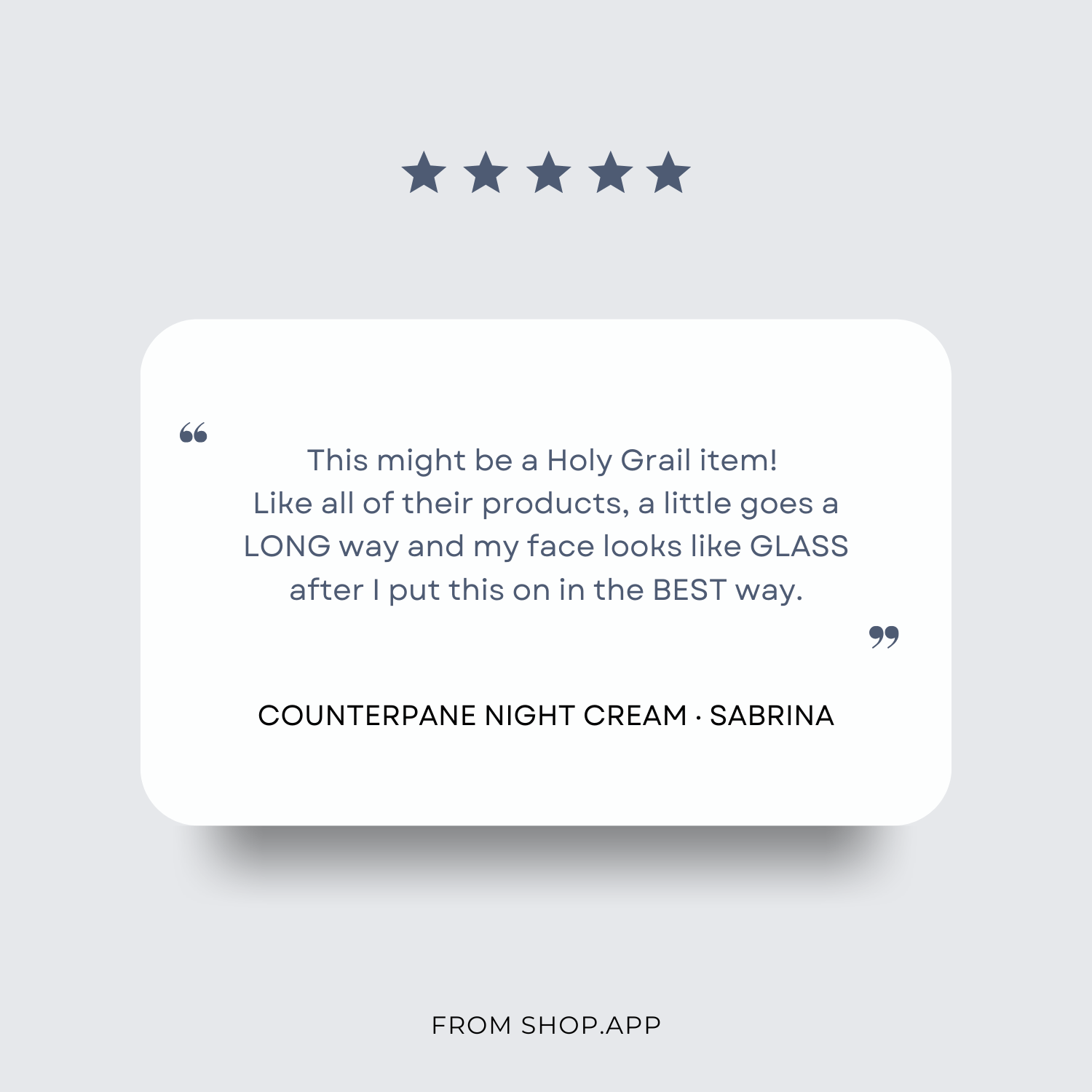 Counterpane Tallow Night Cream - My American Goods