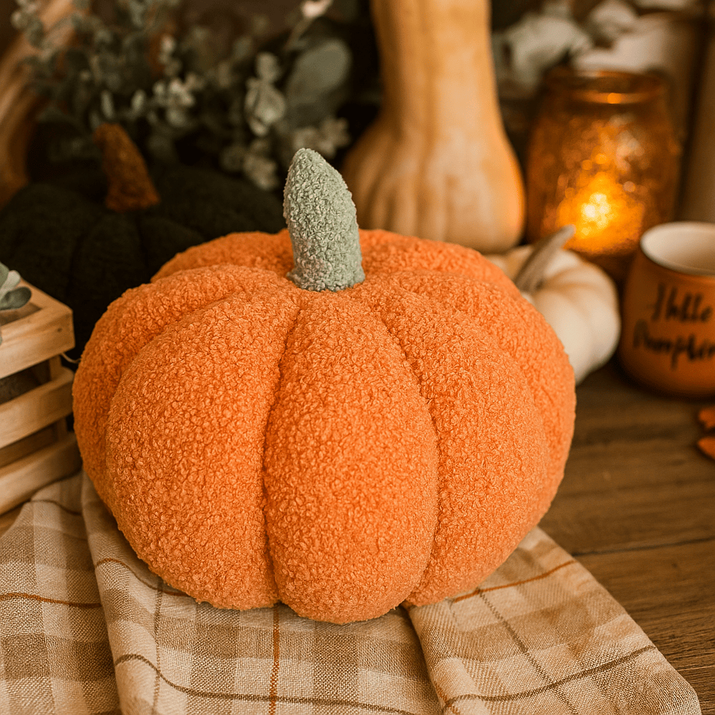 Gia Roma throw pillows Orange / Small Blair Pumpkin II