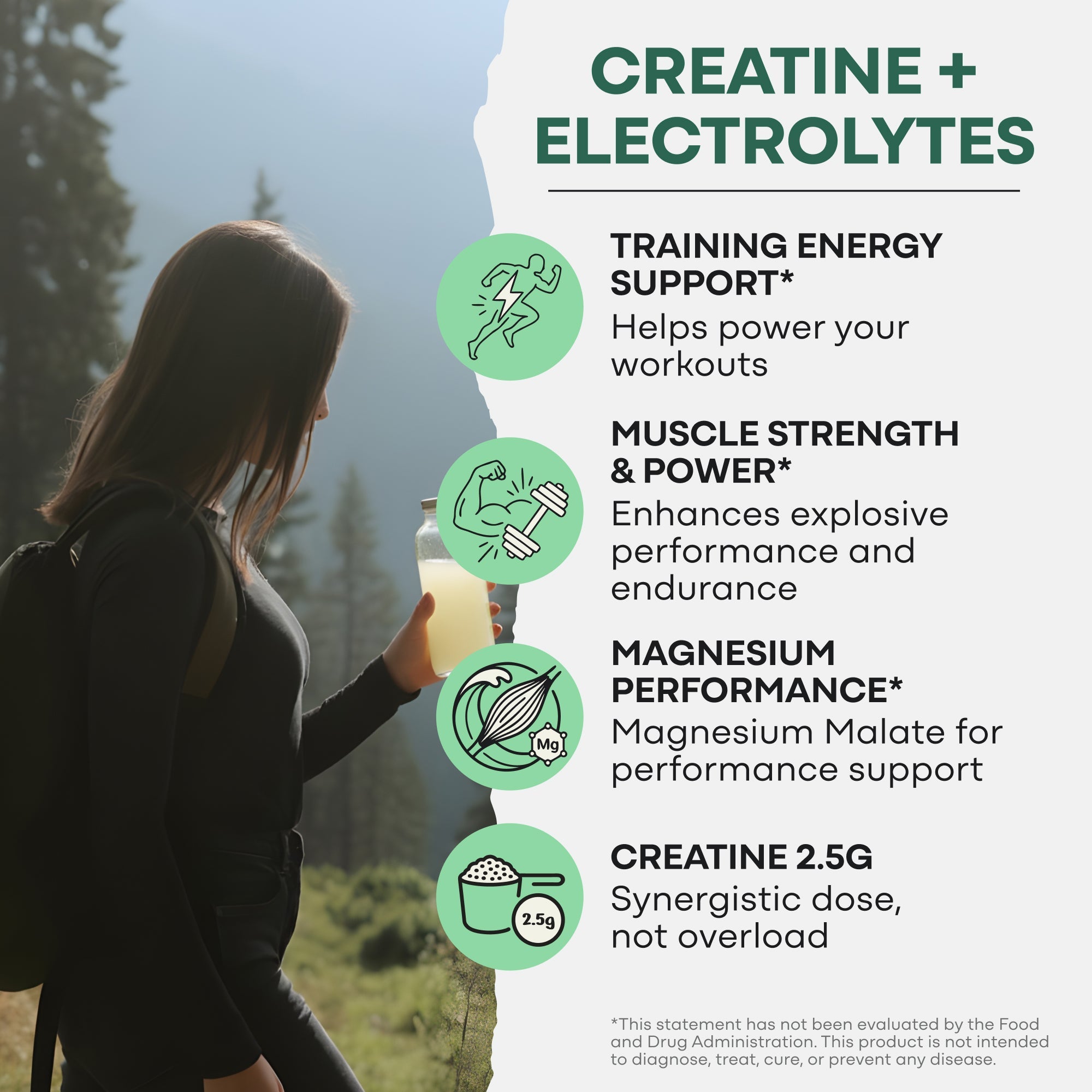 NEW! Creatine + Electrolytes, Delicious Dragonfruit For Performance & Hydration