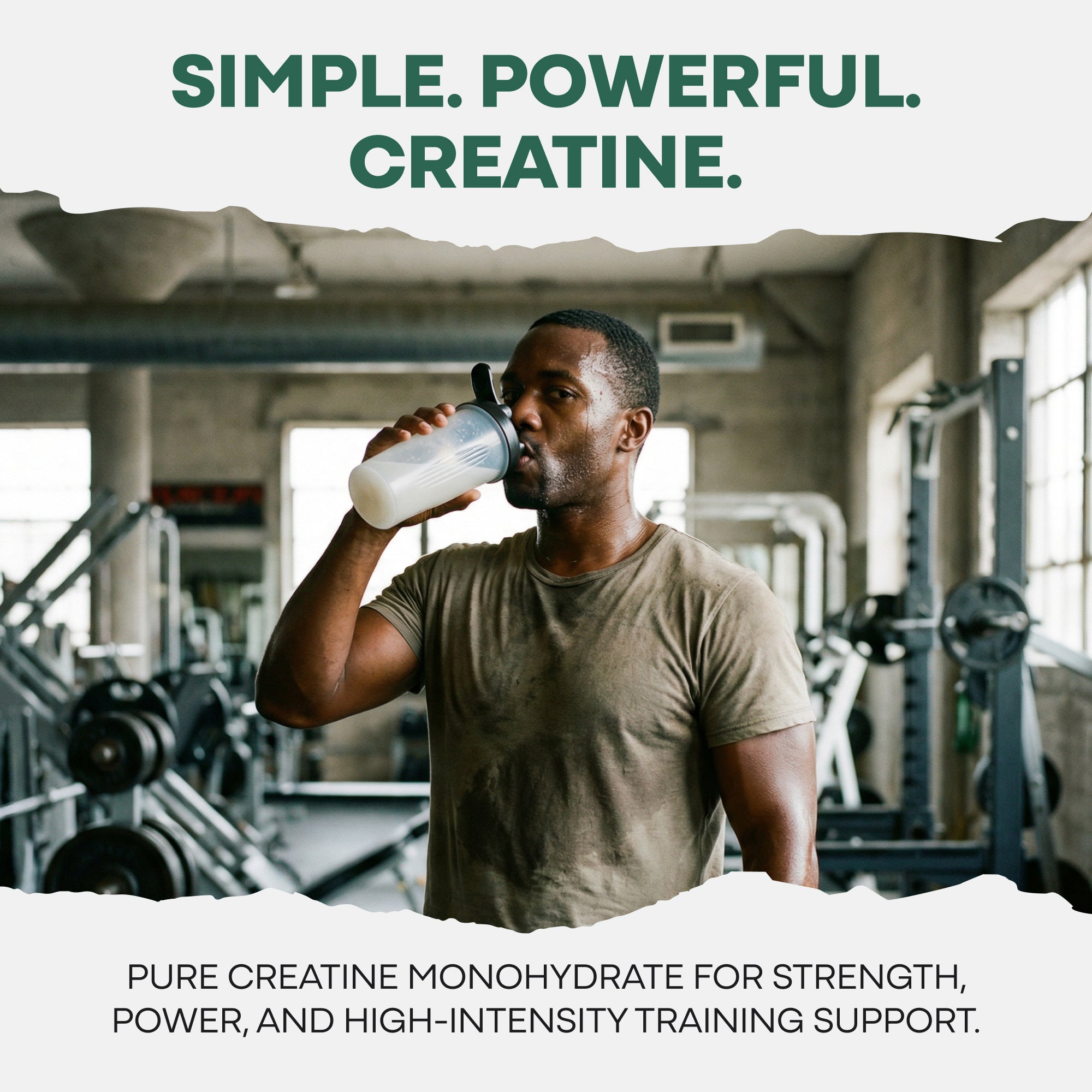 NEW! Wild Creatine Monohydrate, 20 Servings – 100% Pure