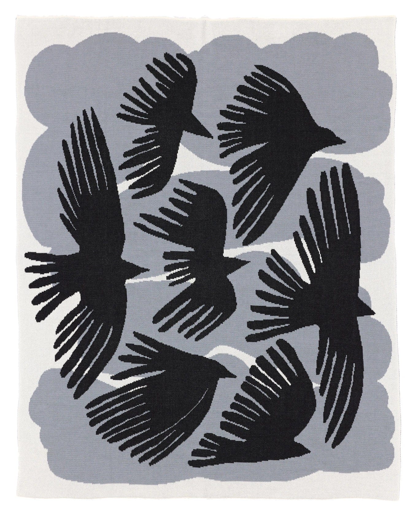 Crows - Throw Blanket