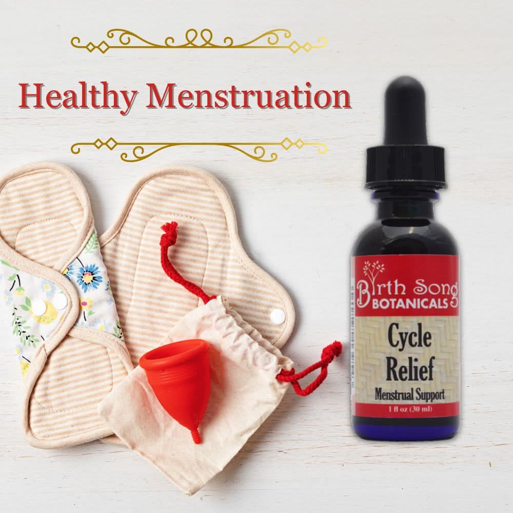 Menstrual Cycle Herbal Tincture with Cramp Bark, Natural Menstruation, and PMS Support For Women and Teens* - My American Goods