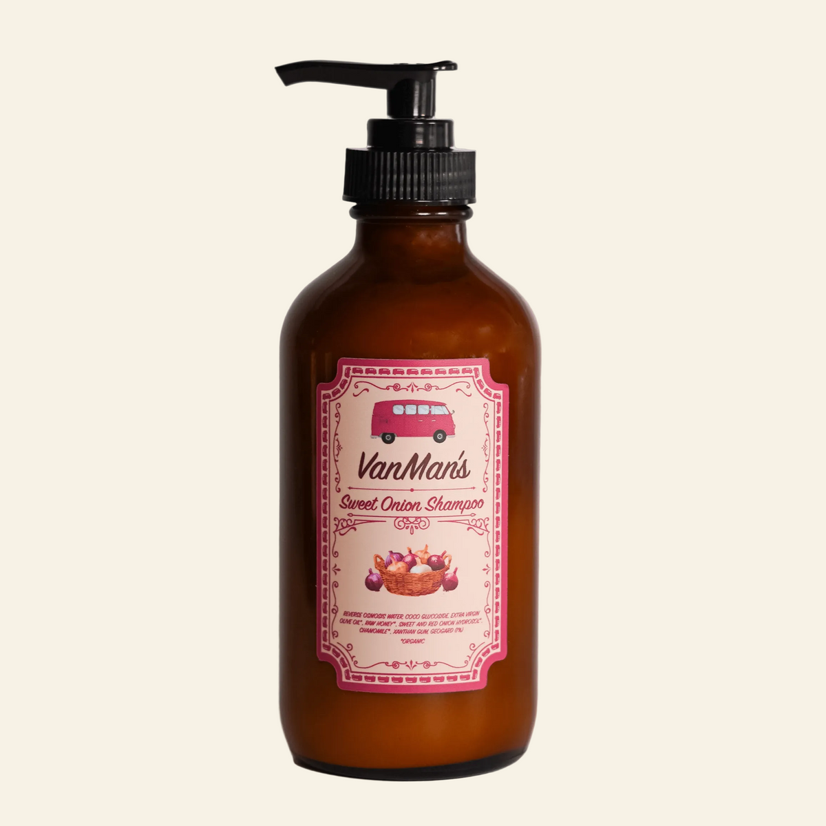 VanMan Glass *New* VanMan’s Sweet Onion Shampoo - 8 oz