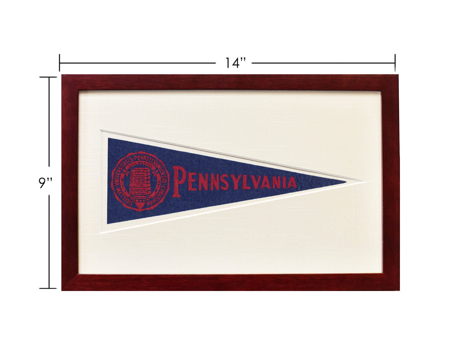 Americana Memories Vintage University of Pennsylvania Hormel Pennant