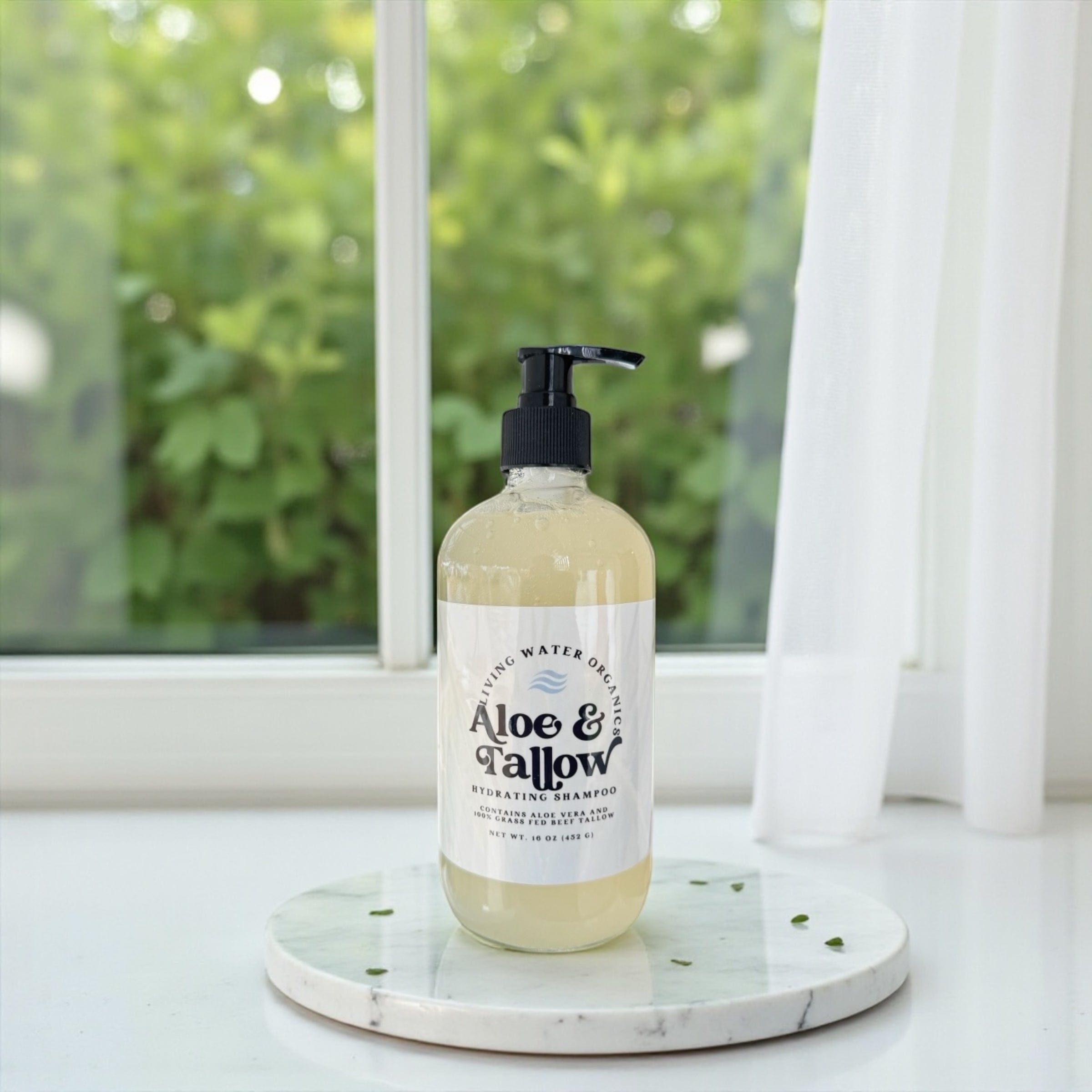 Living Water Organics Shampoo Aloe and Tallow Shampoo