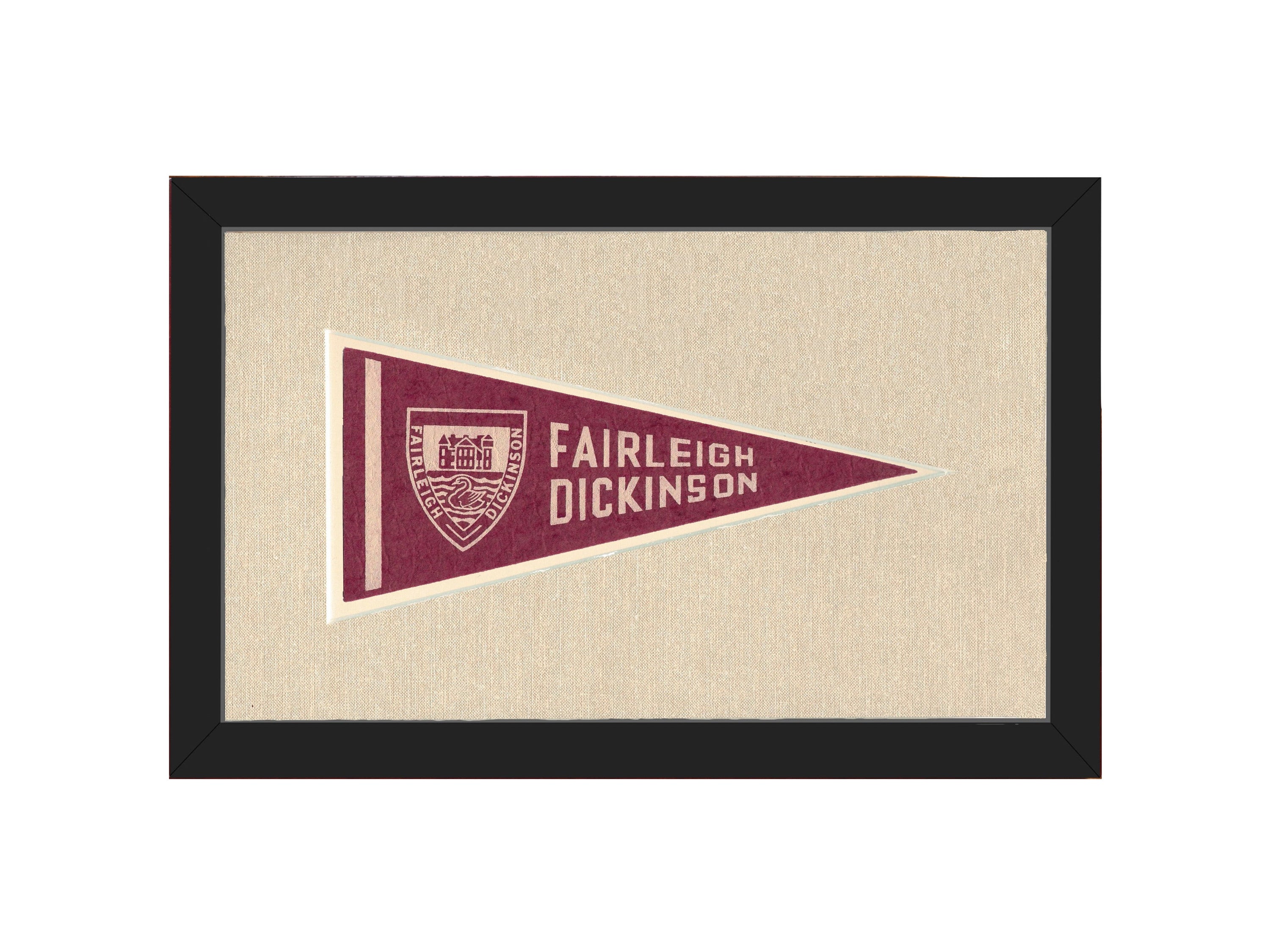 Vintage Fairleigh Dickinson Pennant