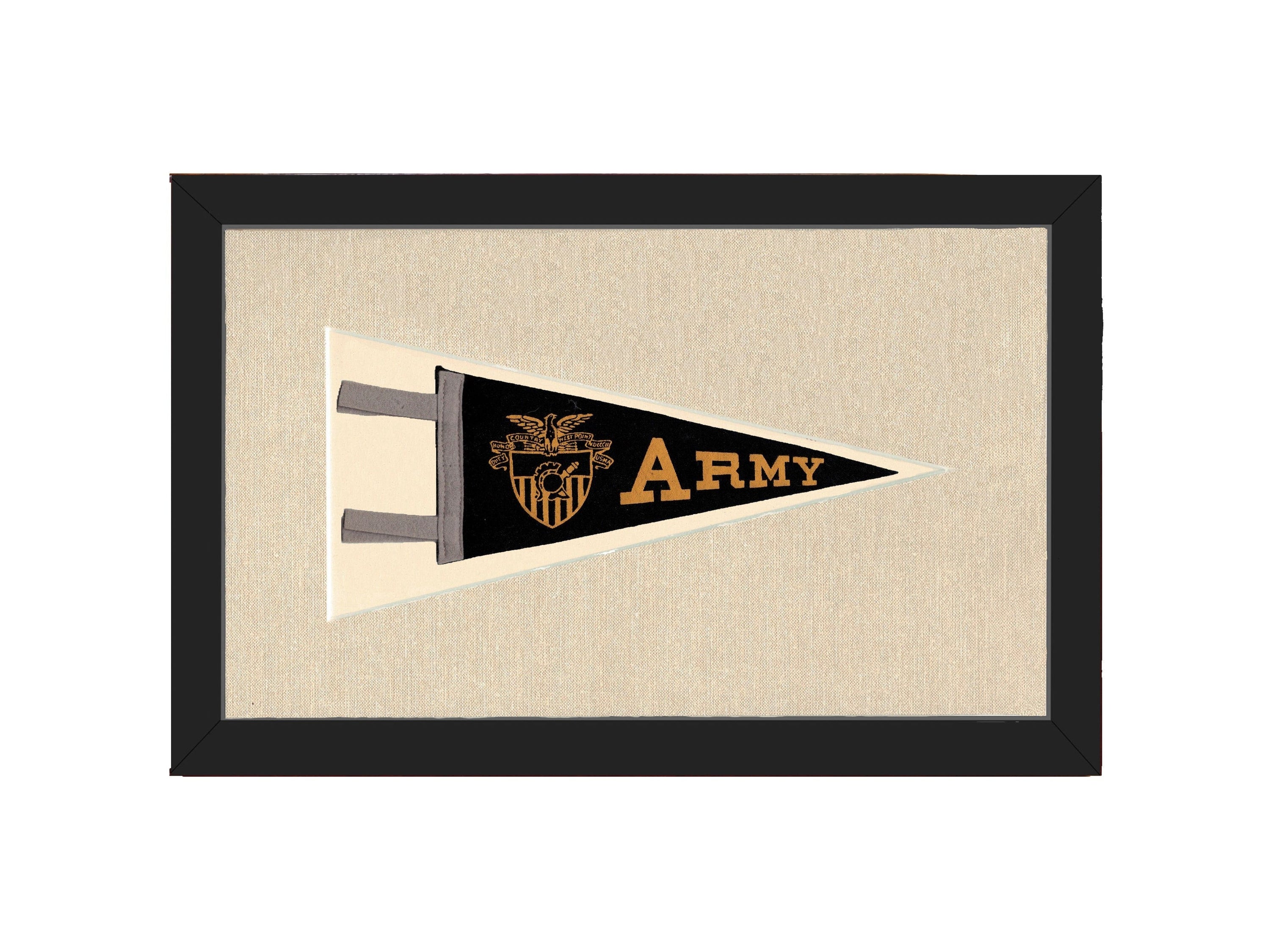 Americana Memories Vintage Pennants and Memorabilia Vintage Army Pennant