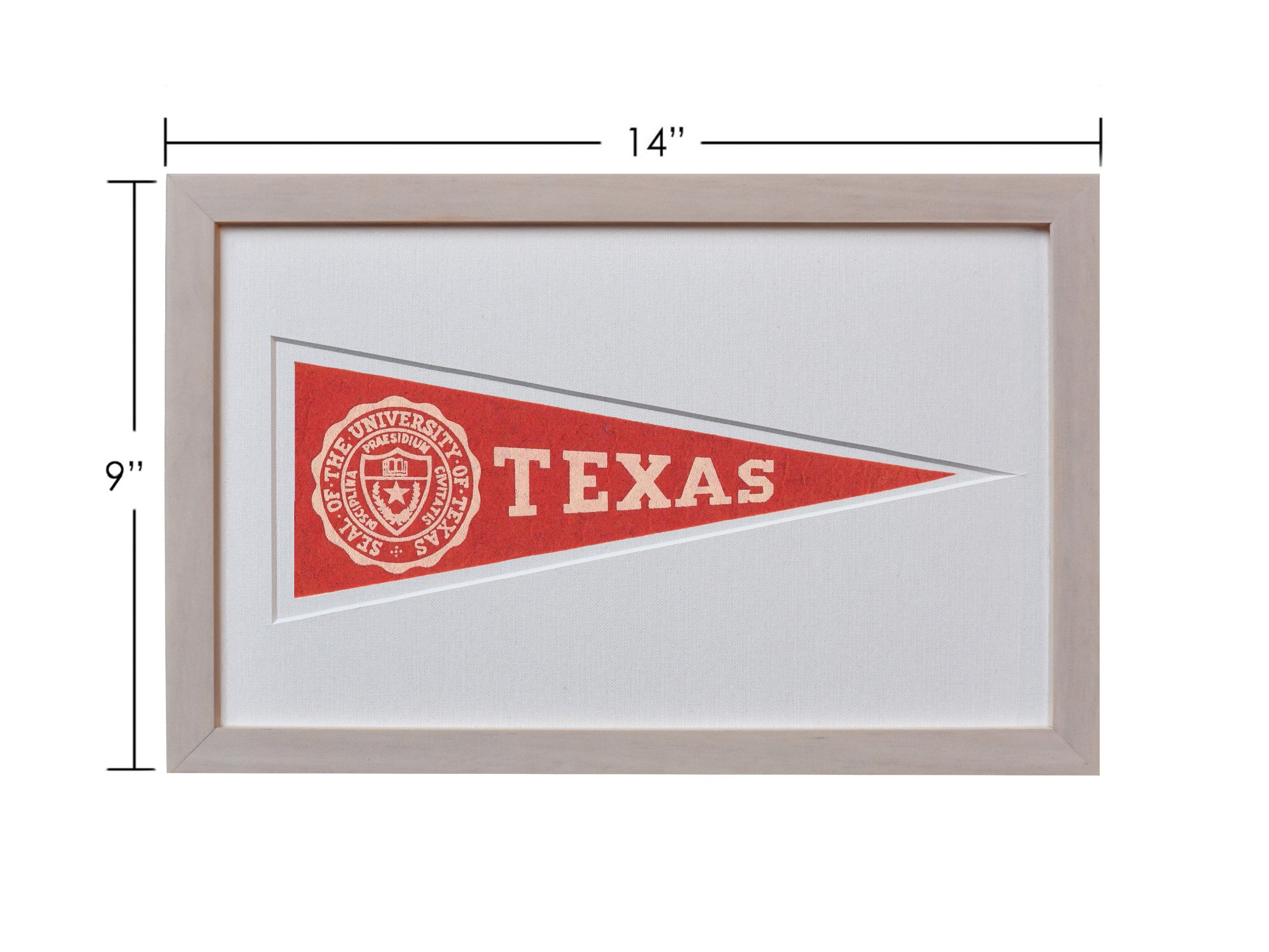 Vintage University of Texas Hormel Pennant - My American Goods