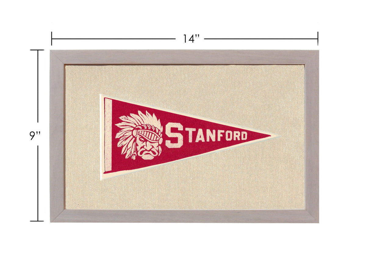 Americana Memories Vintage Pennants and Memorabilia Vintage Stanford University Pennant