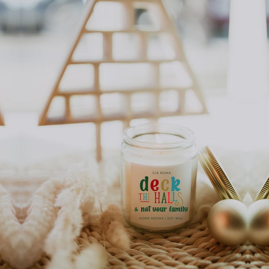 Gia Roma Candle Deck The Halls Candle