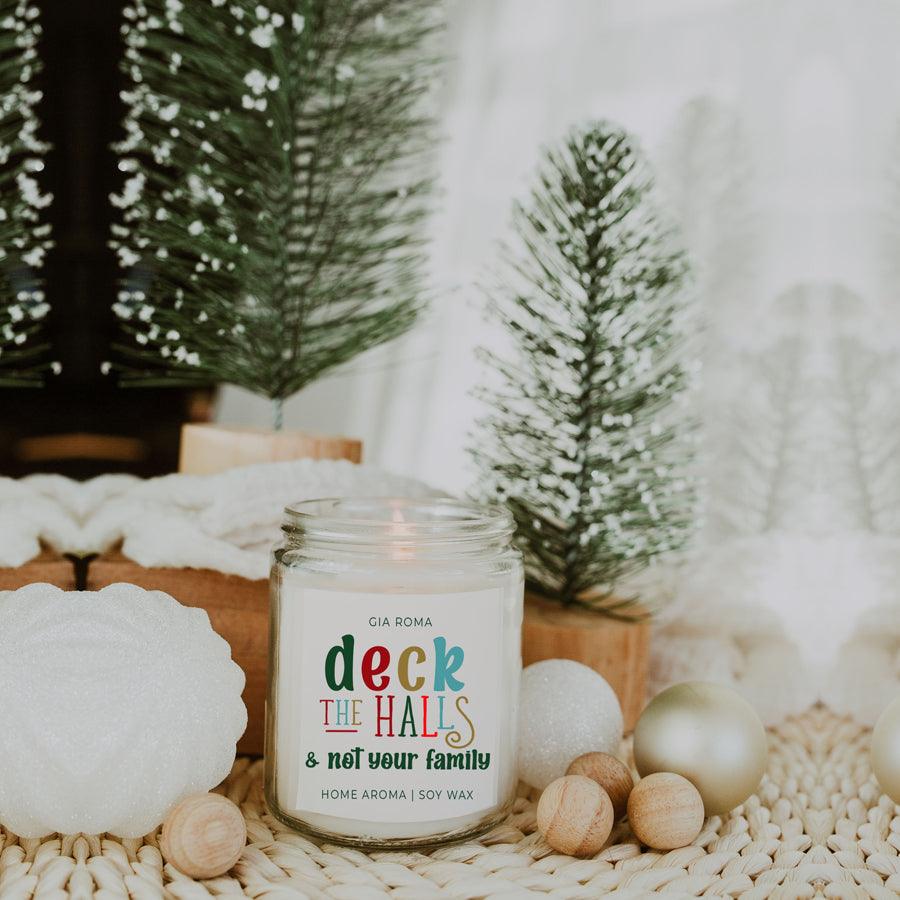 Gia Roma Candle Deck The Halls Candle