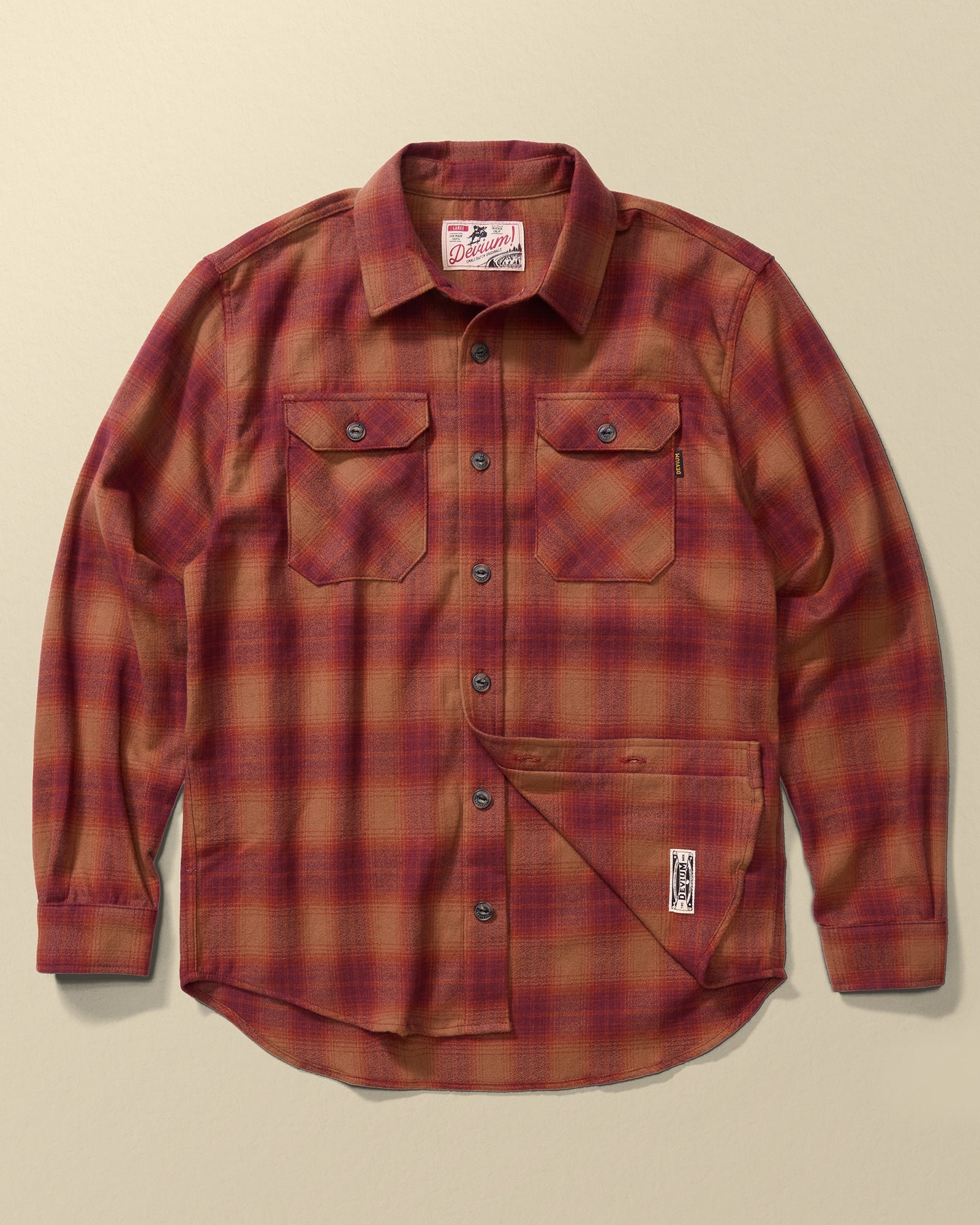 Boca Long Sleeve Flannel Shirt
