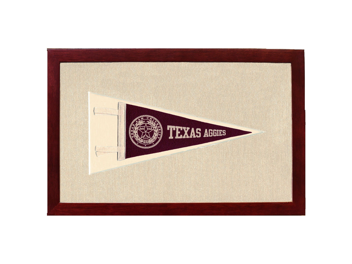Americana Memories Vintage Pennants and Memorabilia Vintage Texas A&M Pennant
