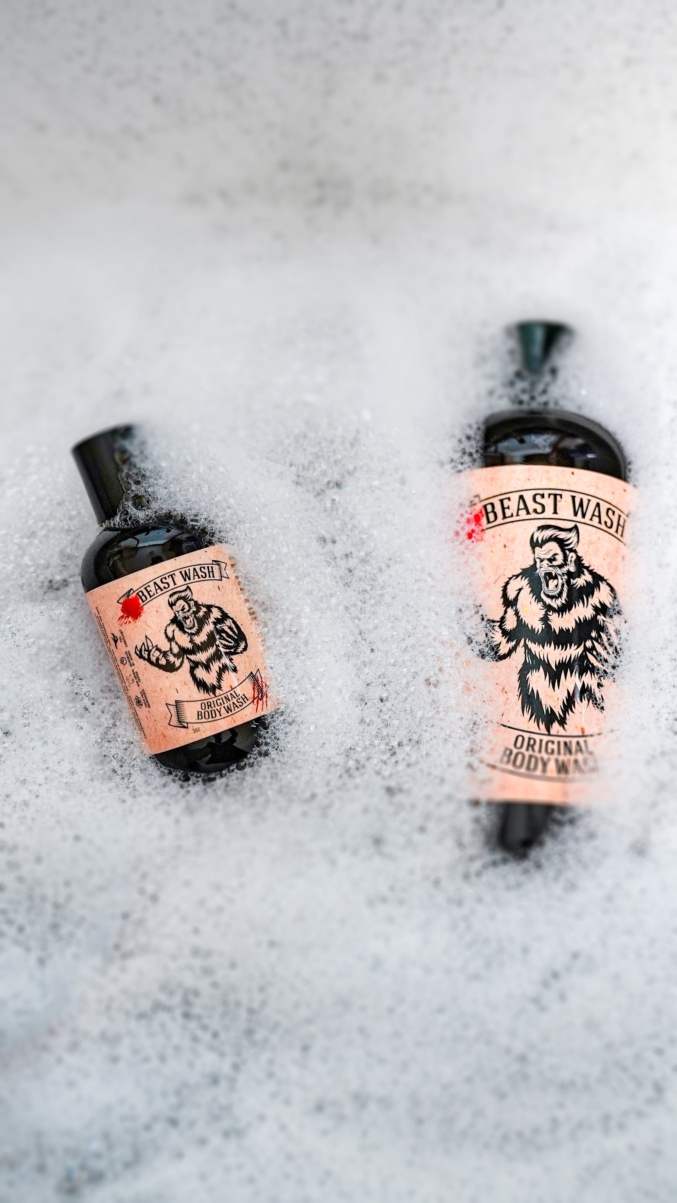 Johnny Slicks 3oz Shampoo, Conditioner and Body Wash Kit
