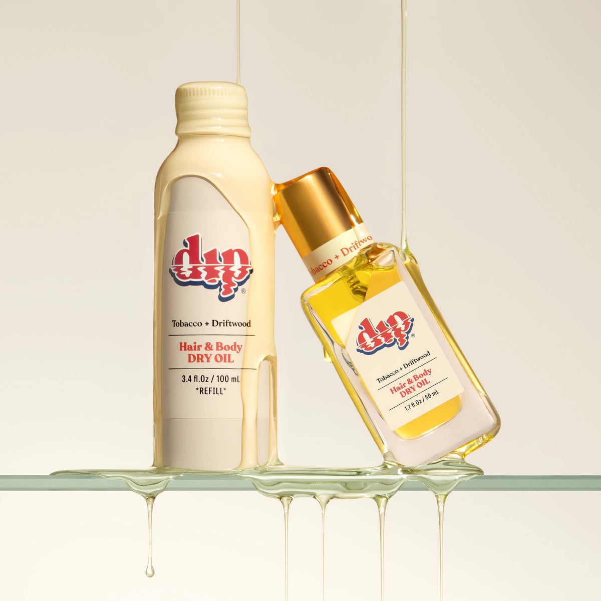 Dip REFILL Hair & Body Dry Oil - Tobacco & Driftwood