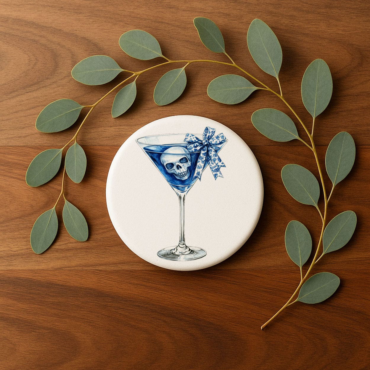 Gia Roma Coaster Chinoiserie Halloween Coasters