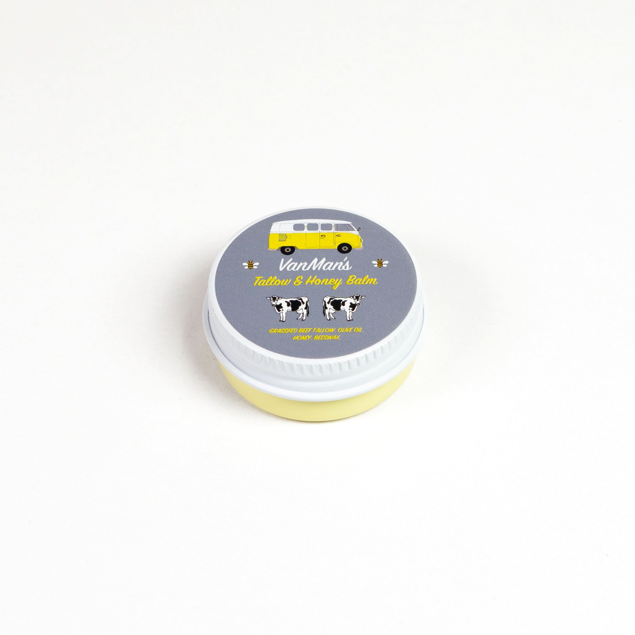 VanMan Skincare *No Essential Oils* Tallow and Honey Balm VanMan Tiny&
