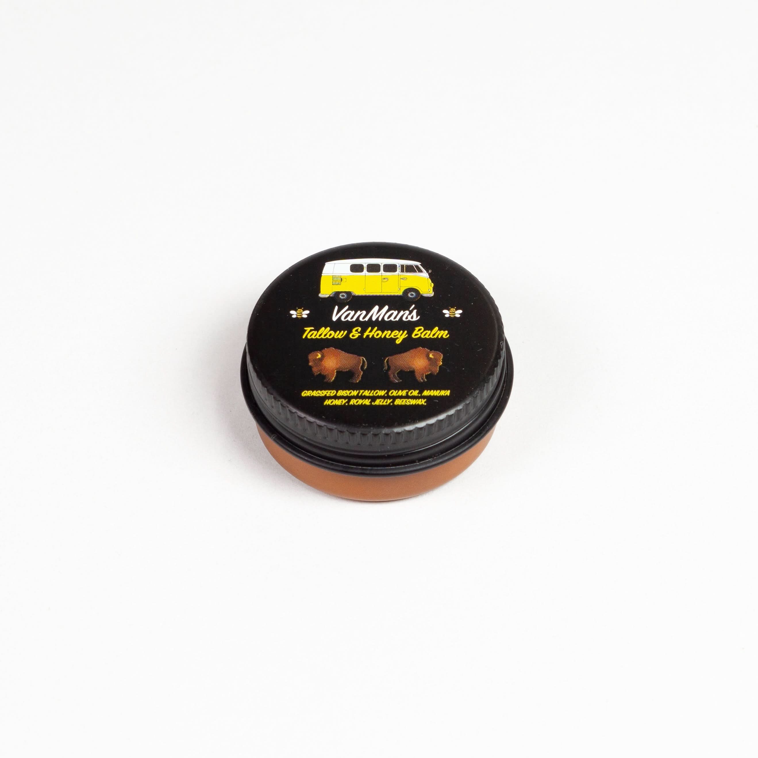 VanMan Skincare *No Essential Oils* Bison Tallow and Honey Balm VanMan Tiny&