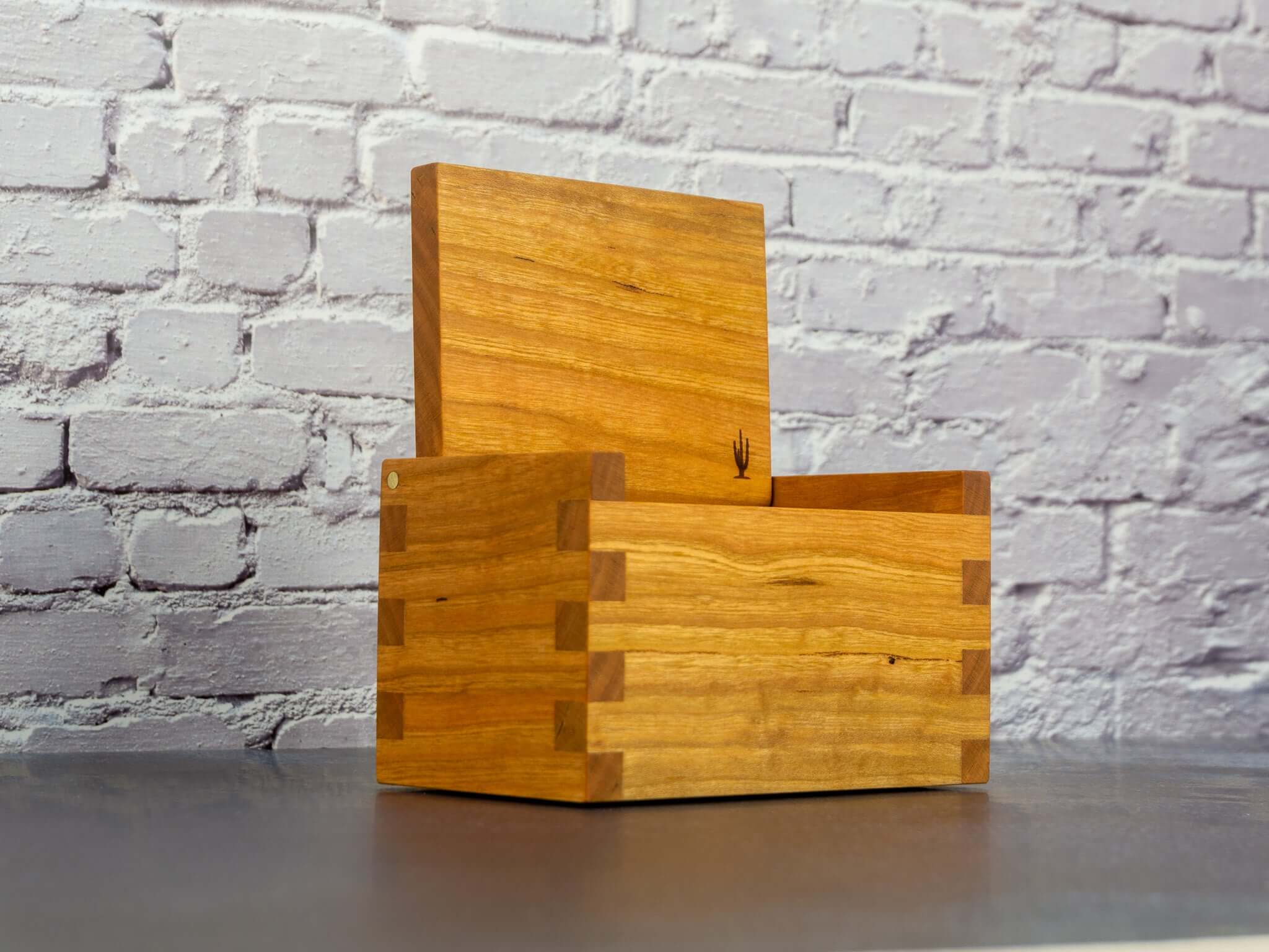 Old Saguaro Woodcraft Cherry Salt Cellar