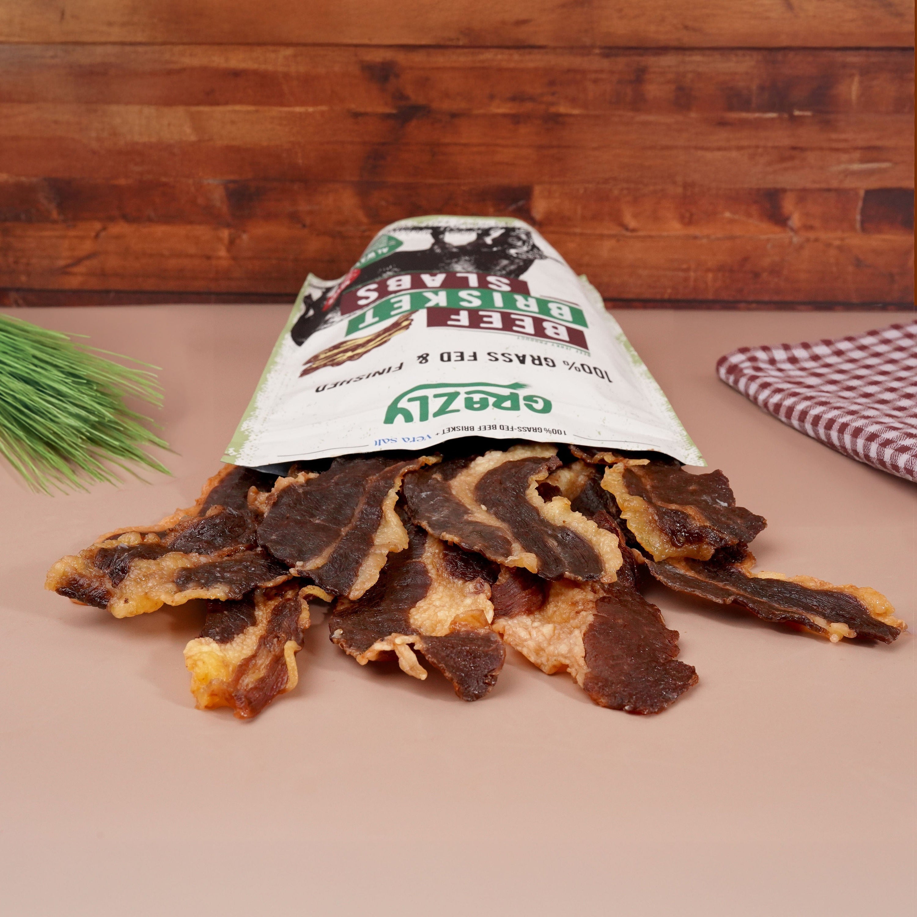 Grazly Beef Brisket Slabs - 100% Grass-Fed & Finished