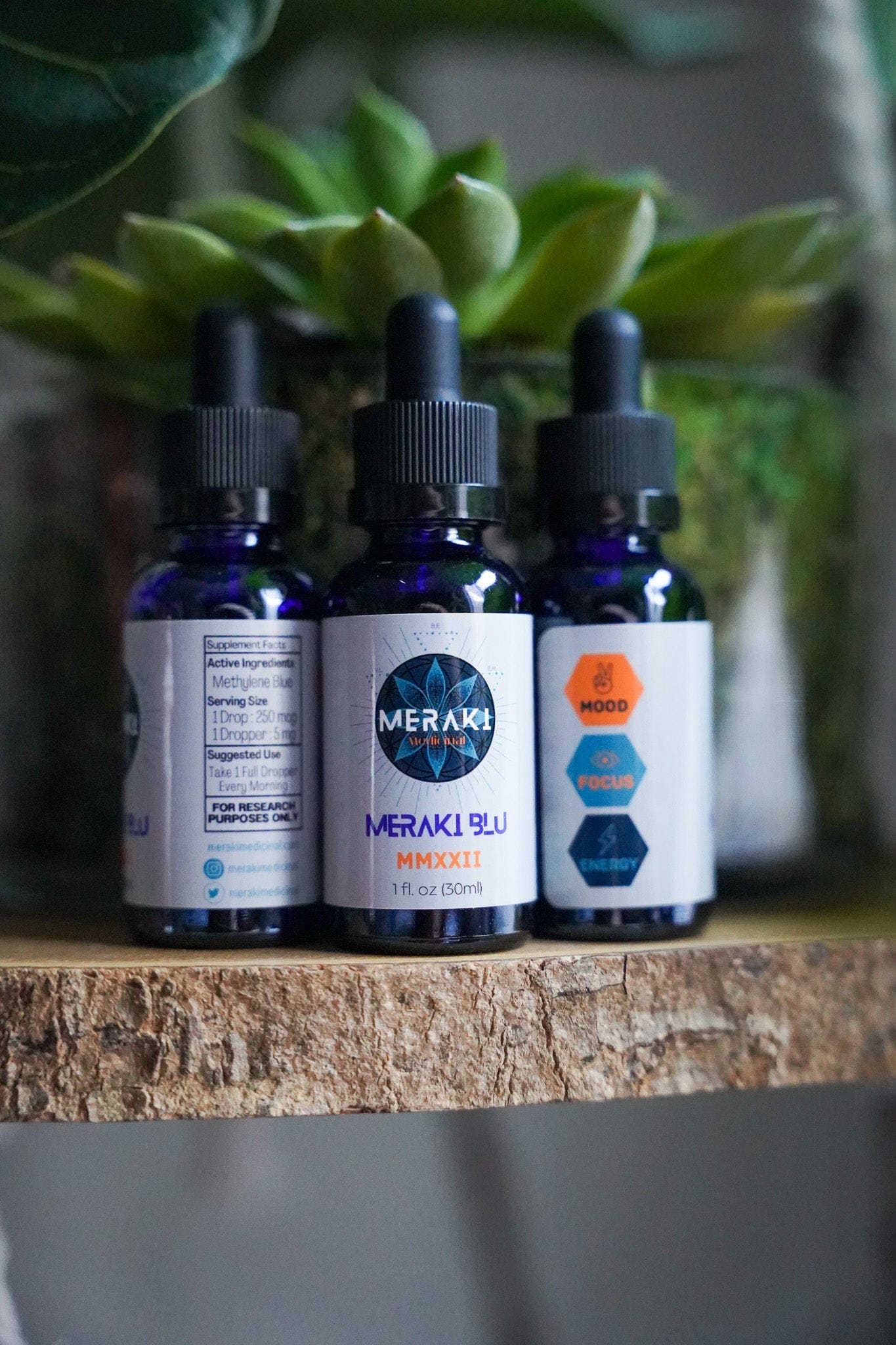 Meraki Blu USP Grade Methylene Blue 150mg - My American Goods