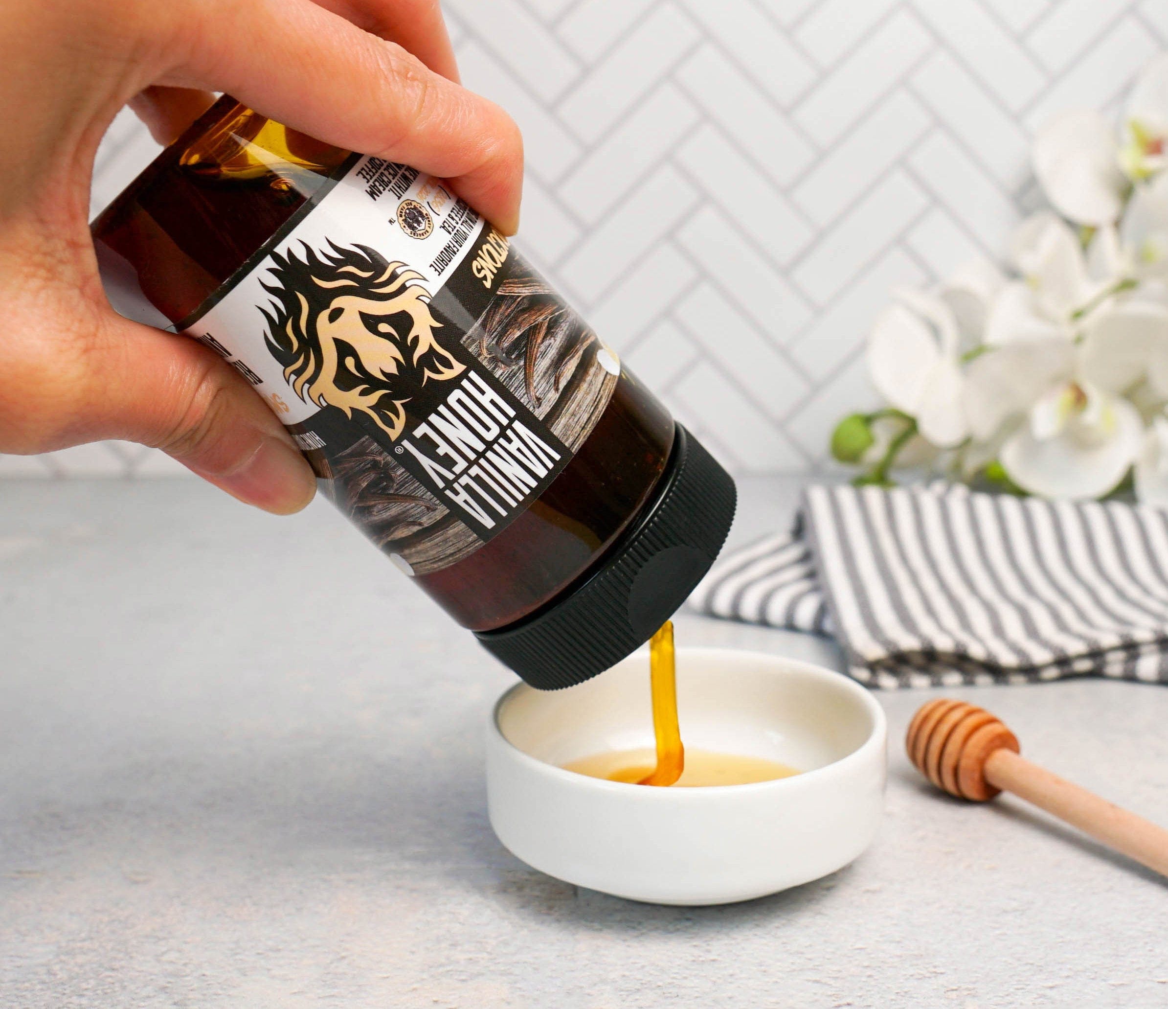 Honey Badgers Bee Farm Honey Honey Badgers Vanilla Honey