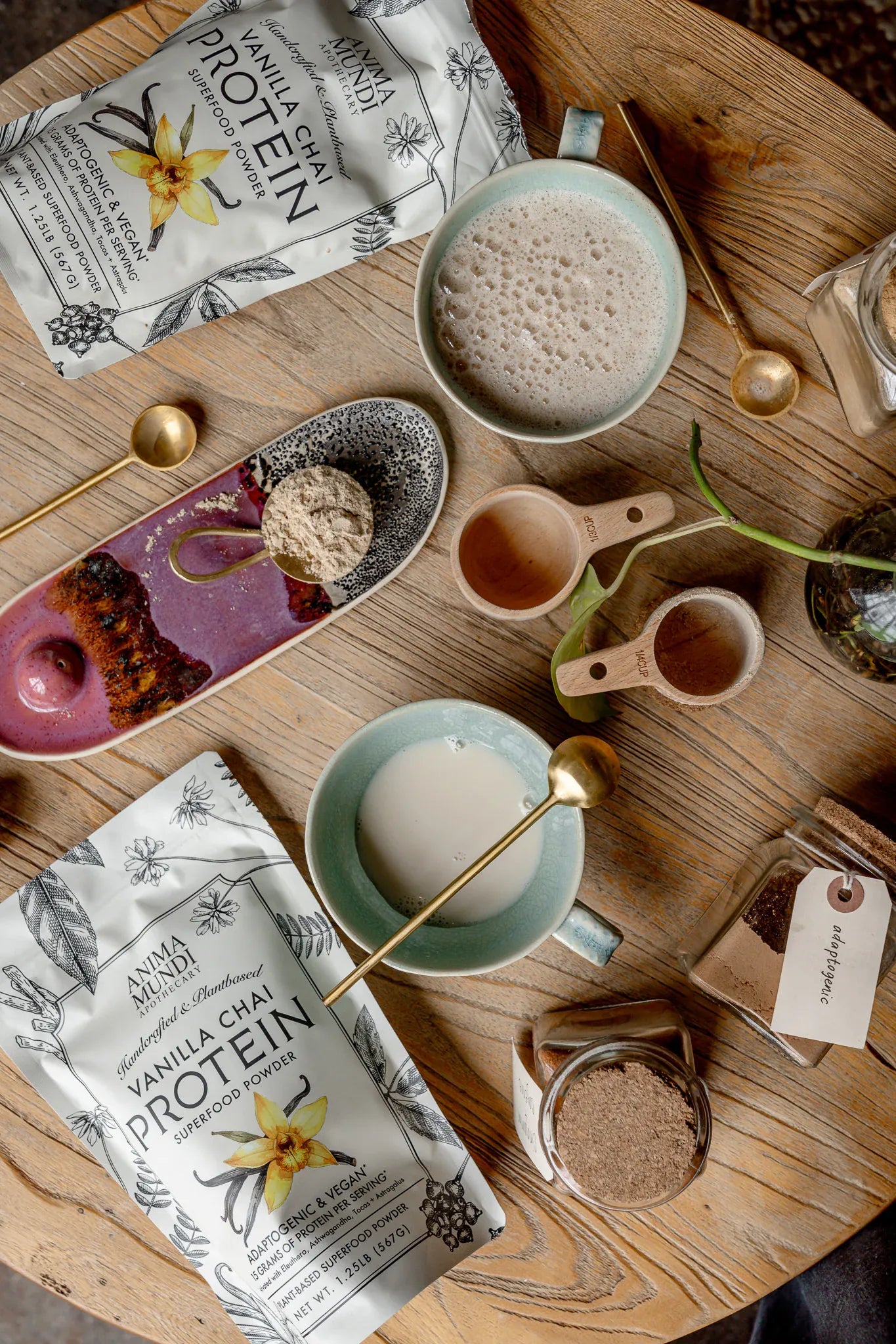 Anima Mundi Protein VANILLA CHAI PROTEIN | Adaptogenic Superfood Powder