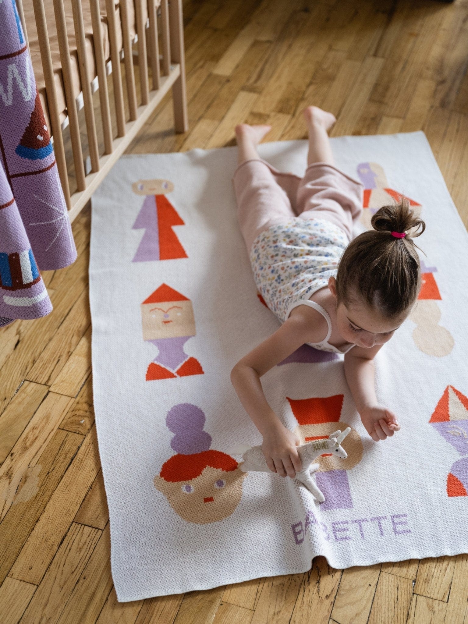 Biquette Baby Blanket Mix & Mingle Baby Blanket