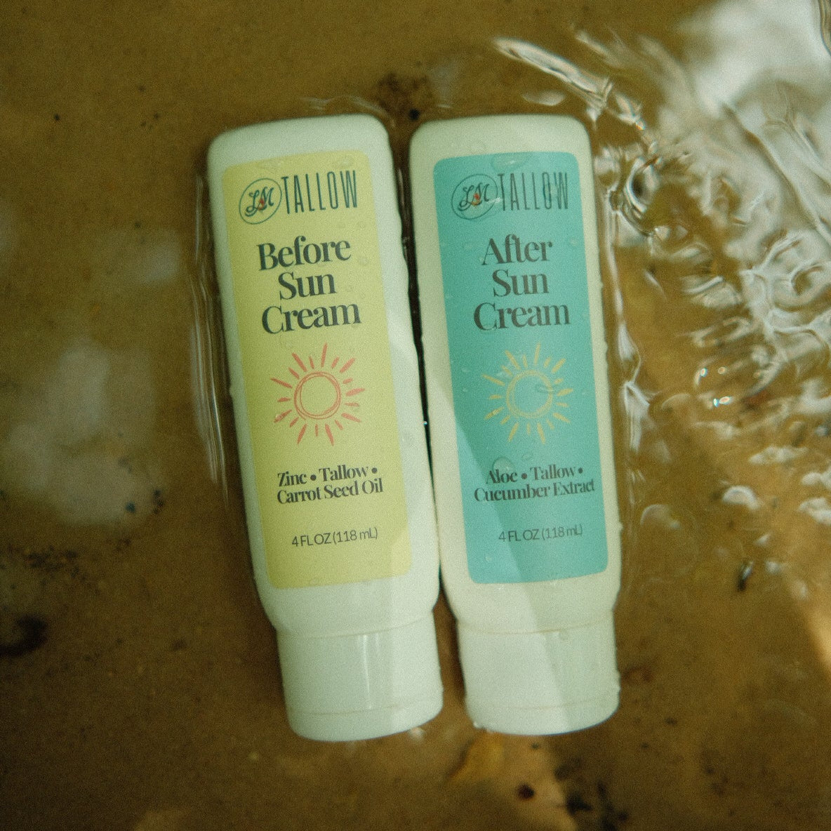 Tallow Before Sun Cream | Beef Tallow Non-Nano Zinc Oxide and Botanical Oils
