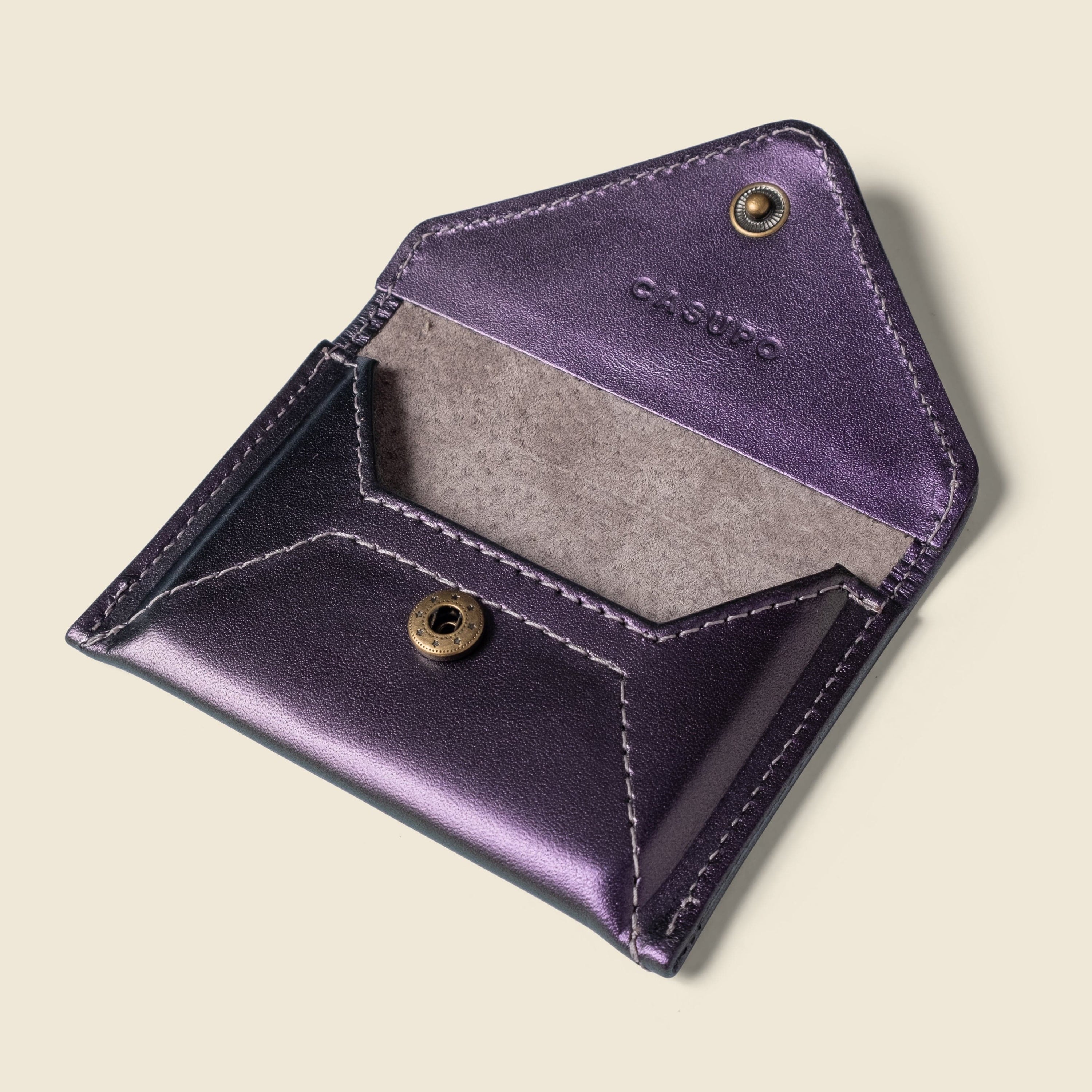 CASUPO Envelope Wallet Mini Envelope Wallet With RFID protection - Iridecent