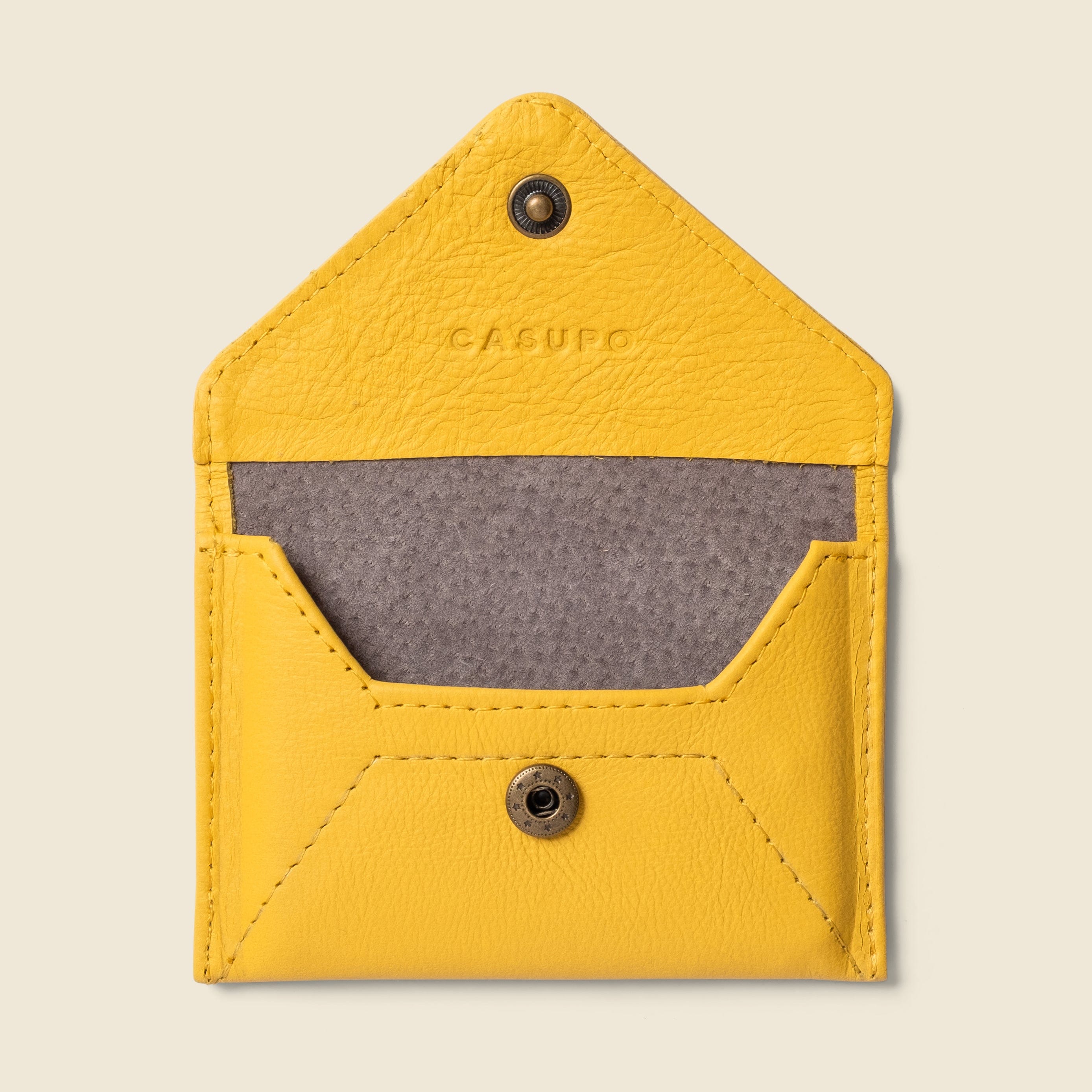 CASUPO Envelope Wallet Mini Envelope Wallet With RFID protection - Sunny Yellow