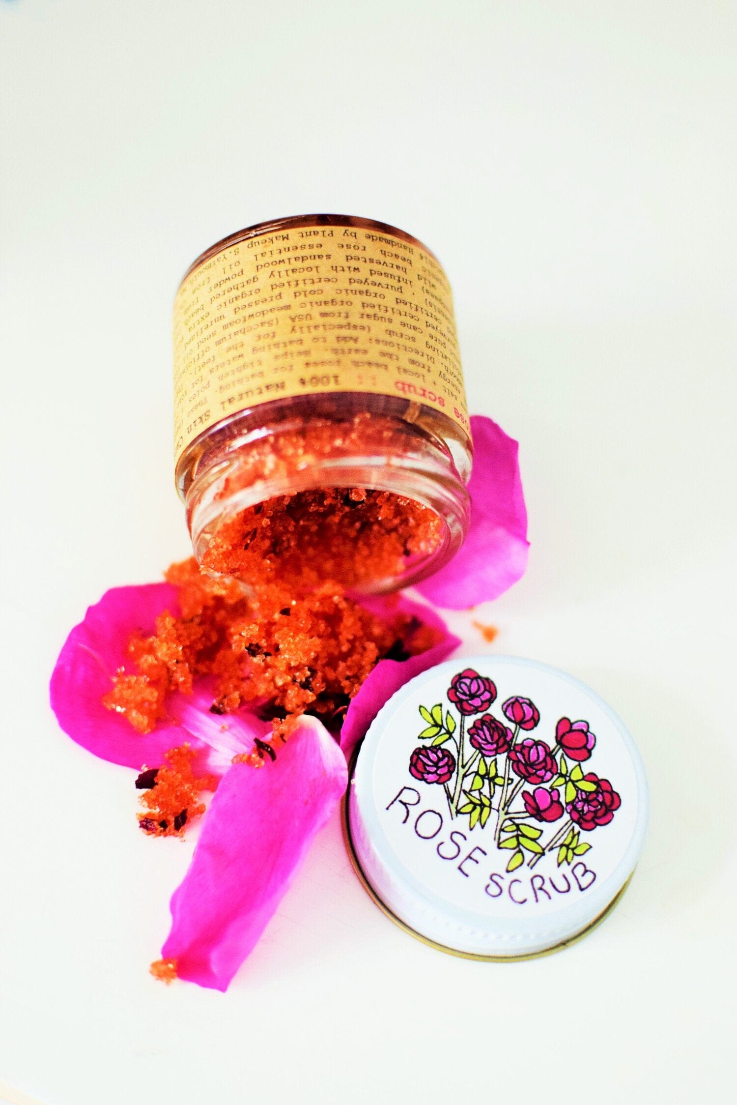 plant makeup Beach Rose Scrub