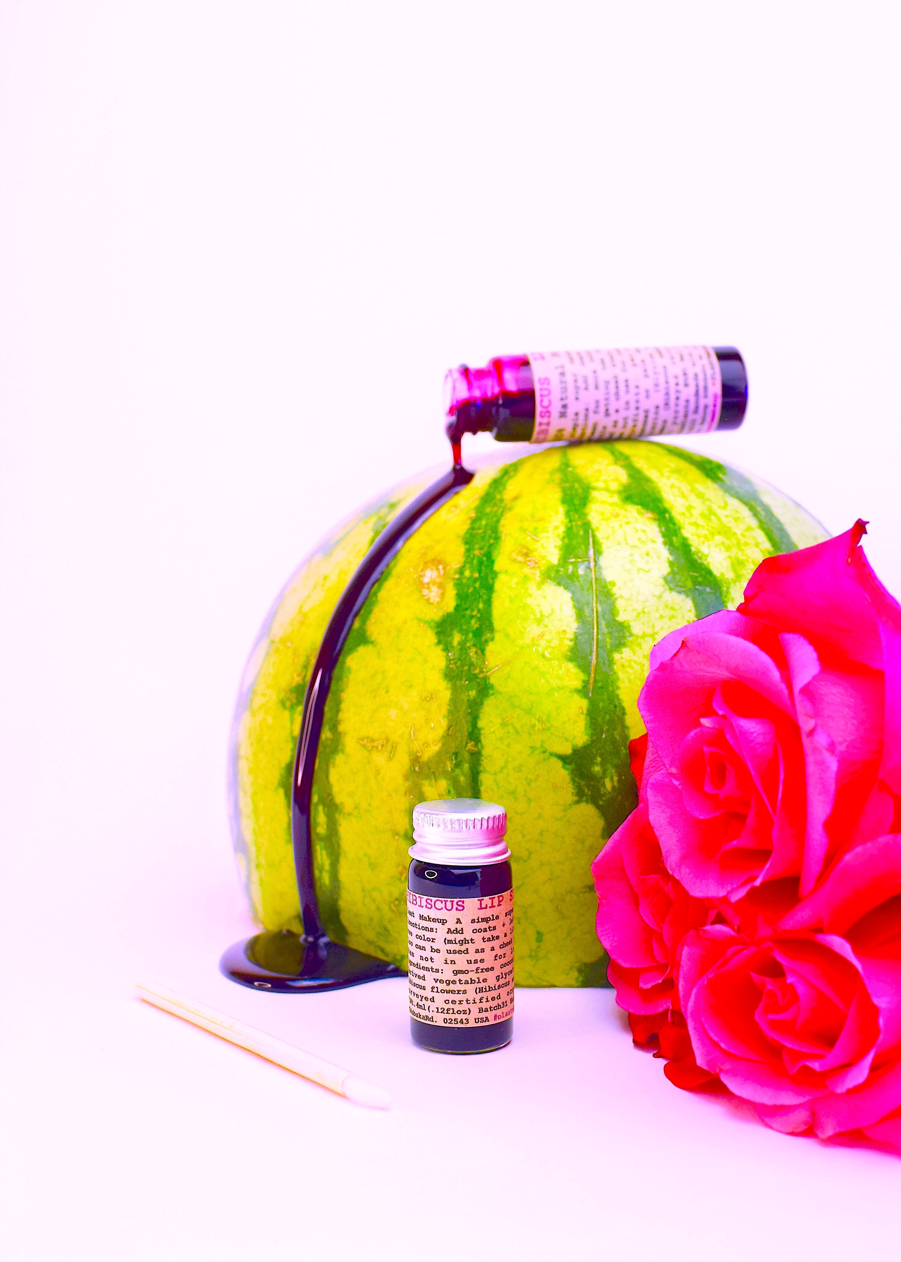 plant makeup Lip Makeup Hibiscus Lip Stain