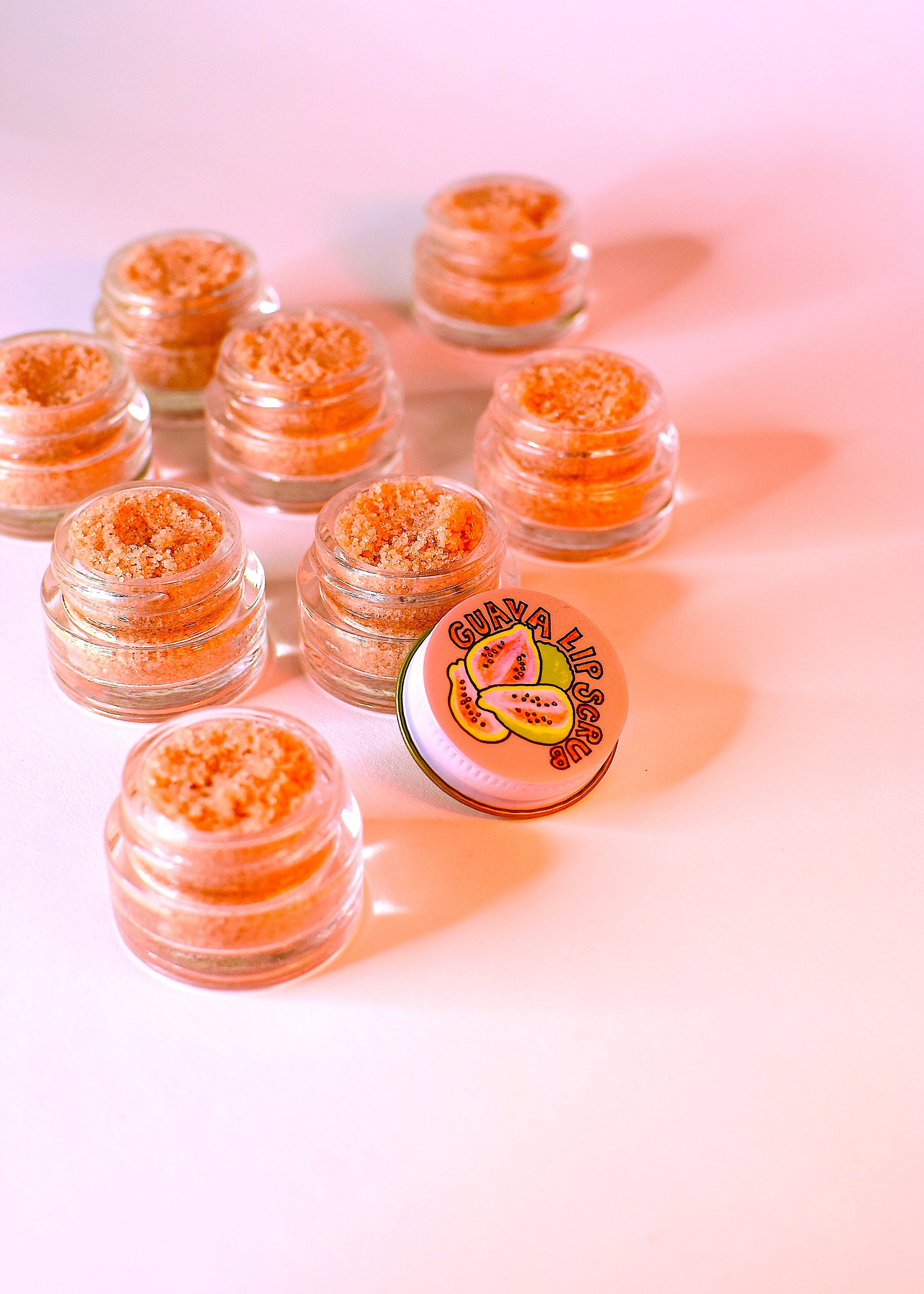 plant makeup Face Makeup Guava Lip Scrub