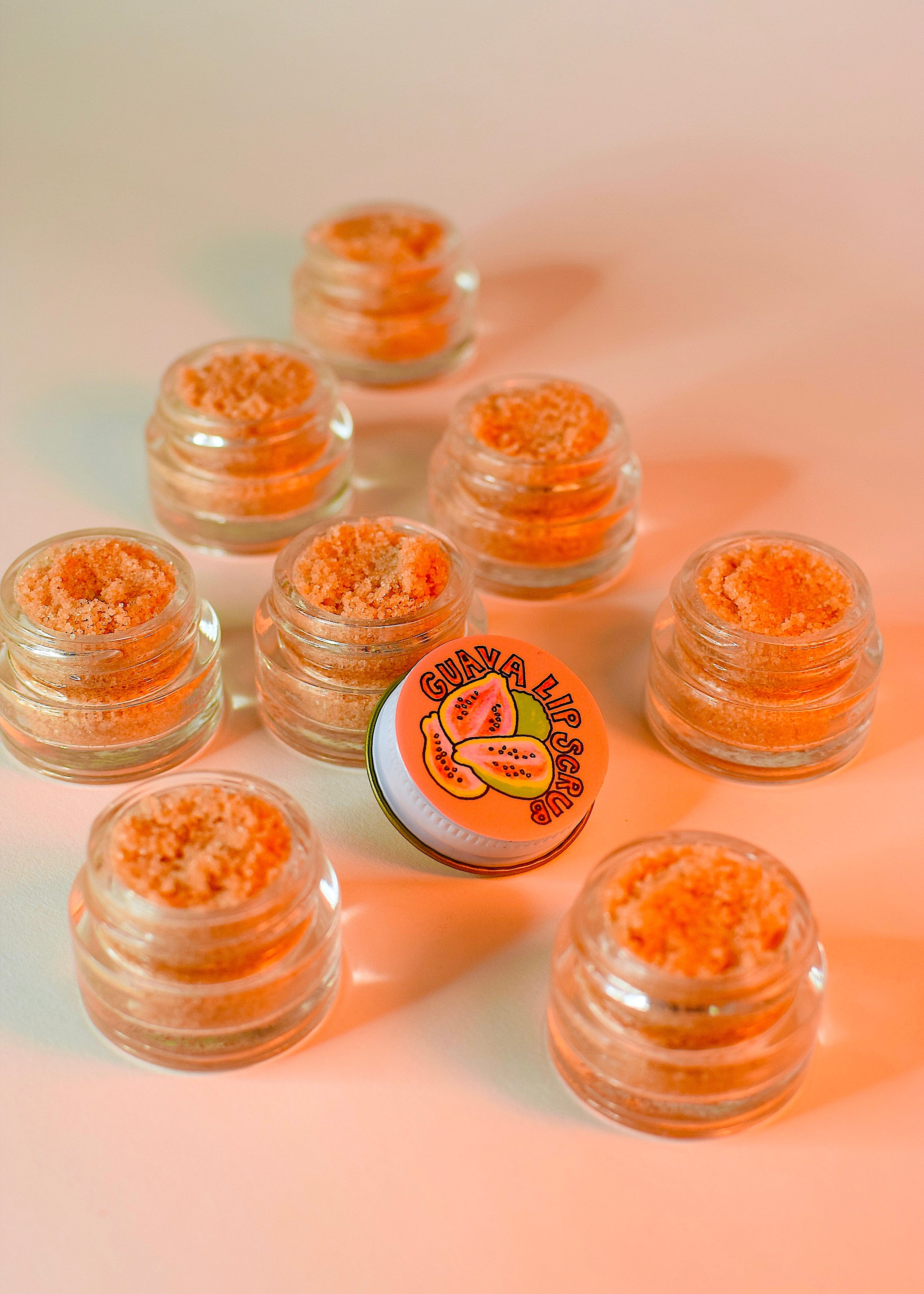 plant makeup Face Makeup Guava Lip Scrub