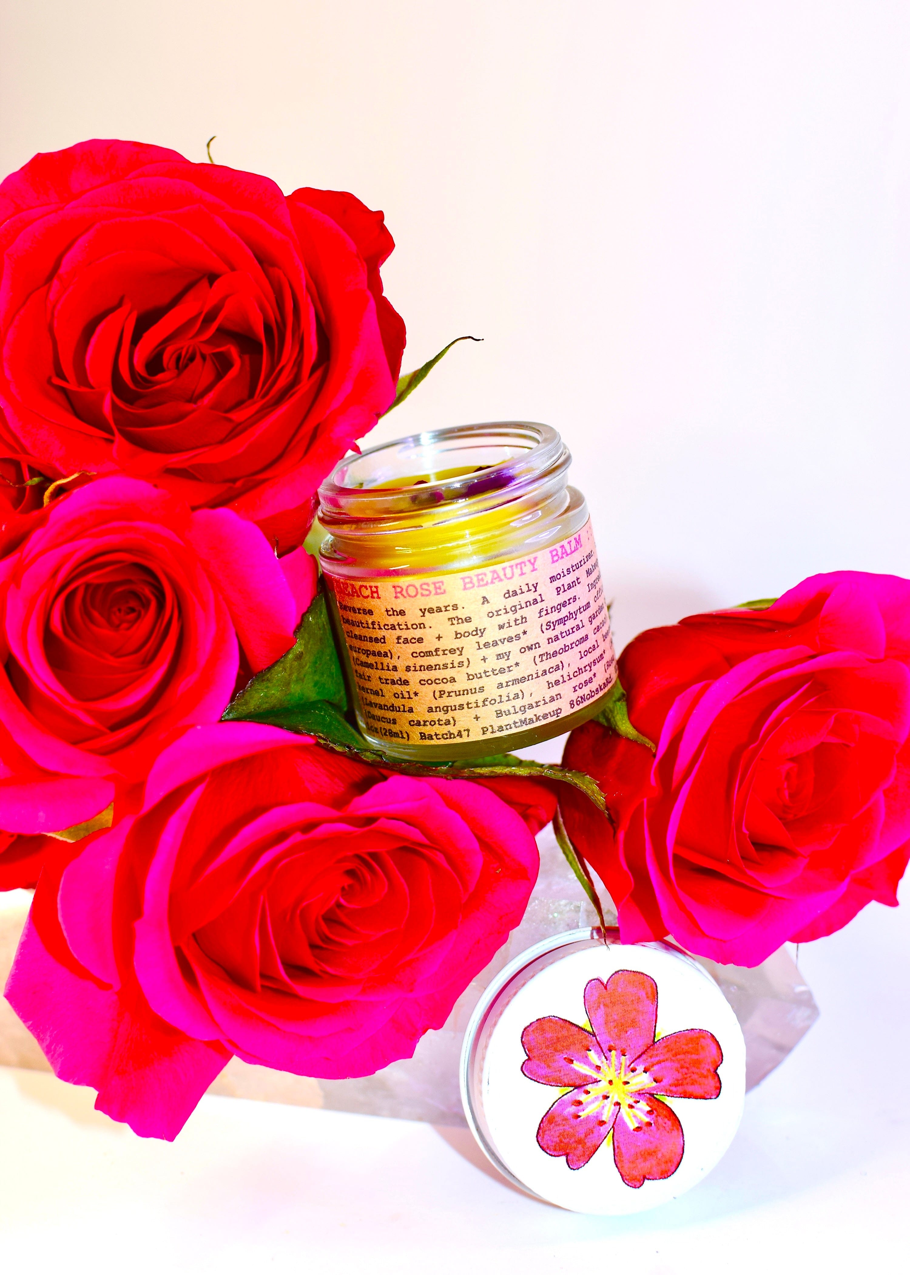 plant makeup Beach Rose Beauty Balm