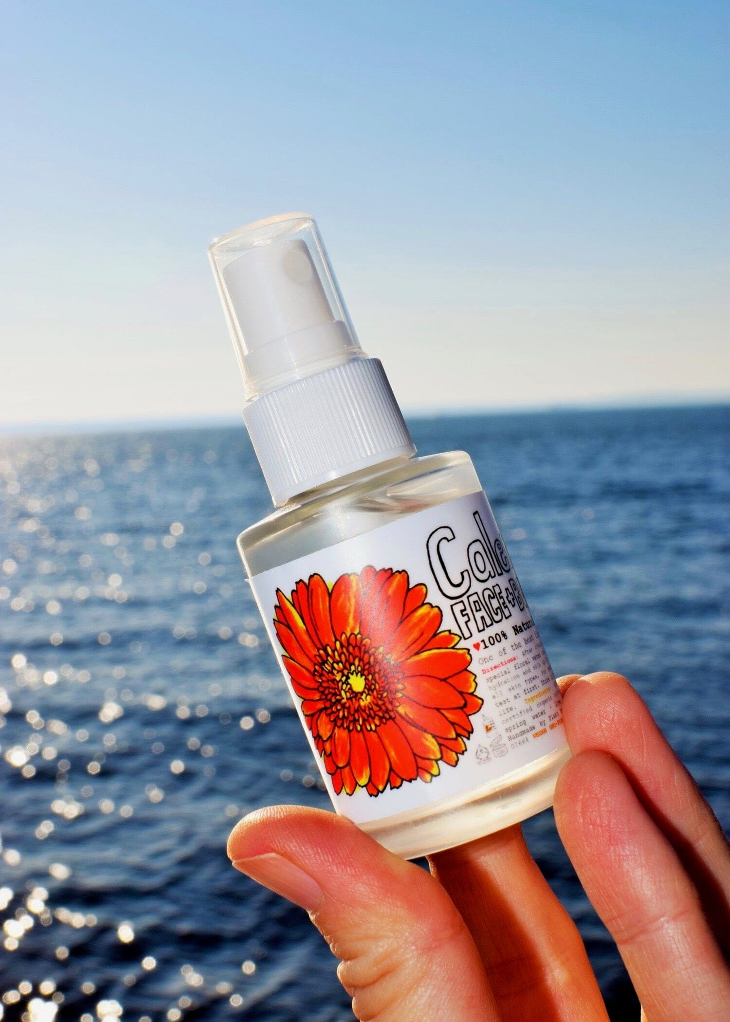 plant makeup Calendula Face + Body Mist