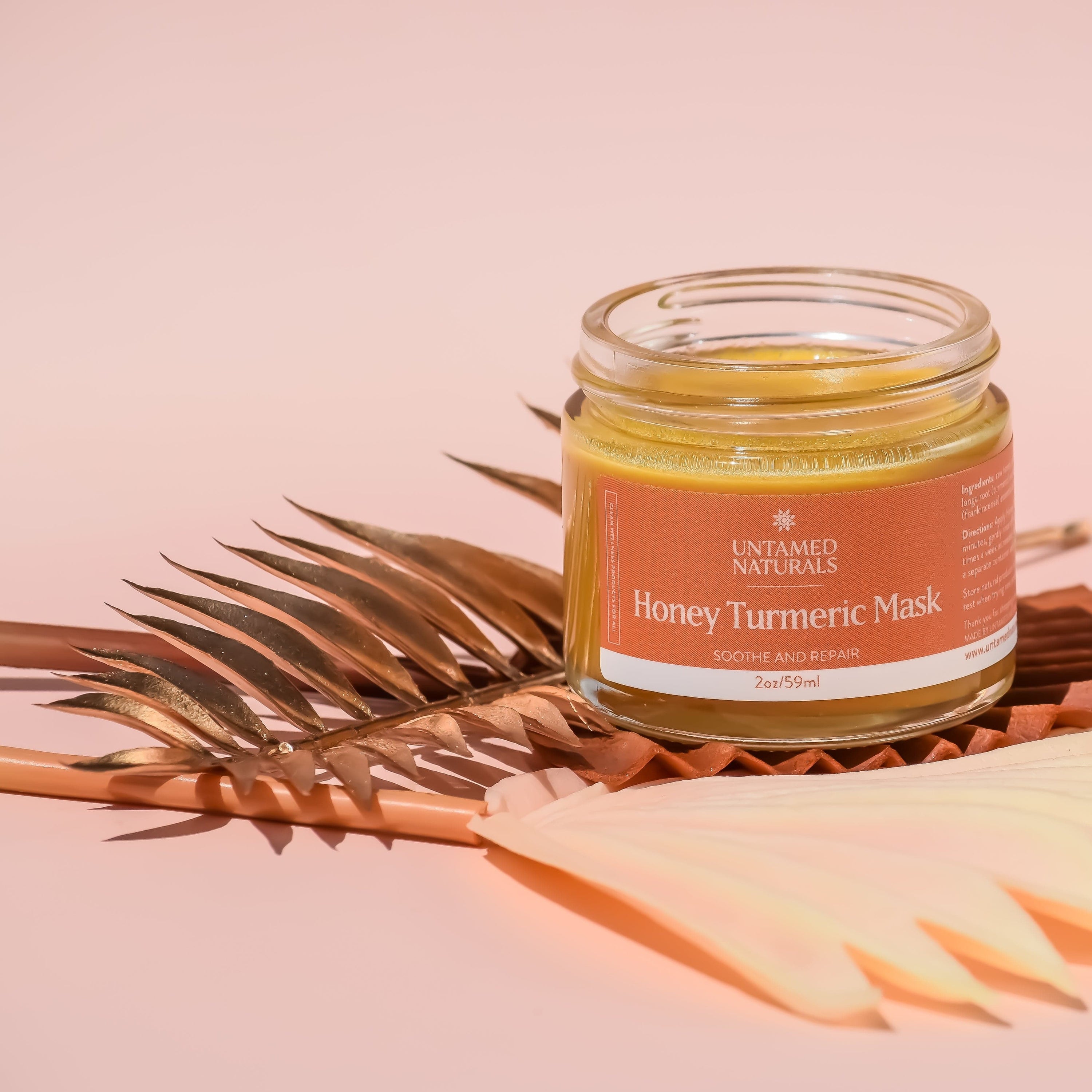 UnTamed Naturals All Products Honey Turmeric Mask